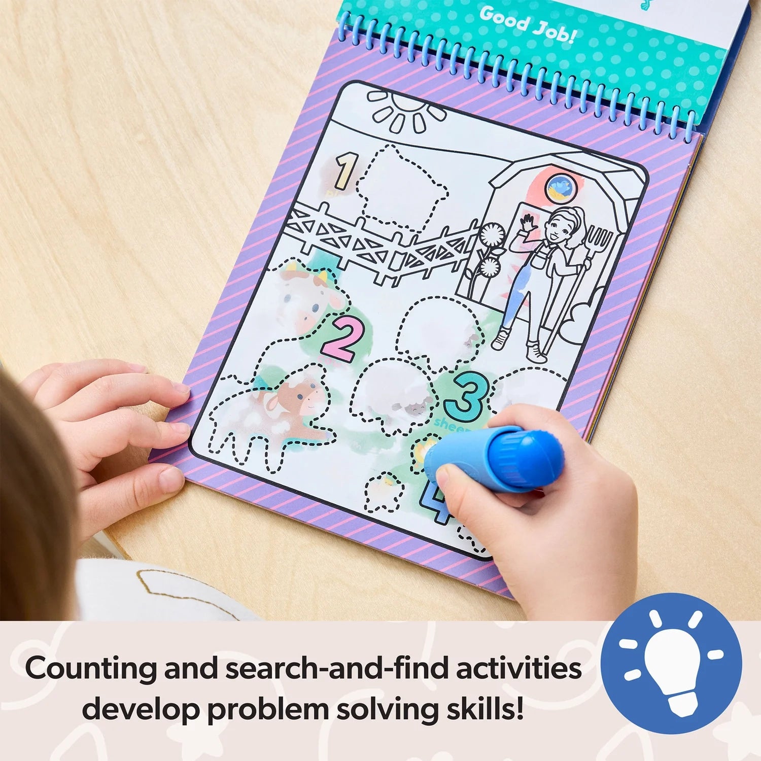 Melissa & Doug Water Wow! Brush Colouring Pad (13 Titles) - Pupsik Singapore