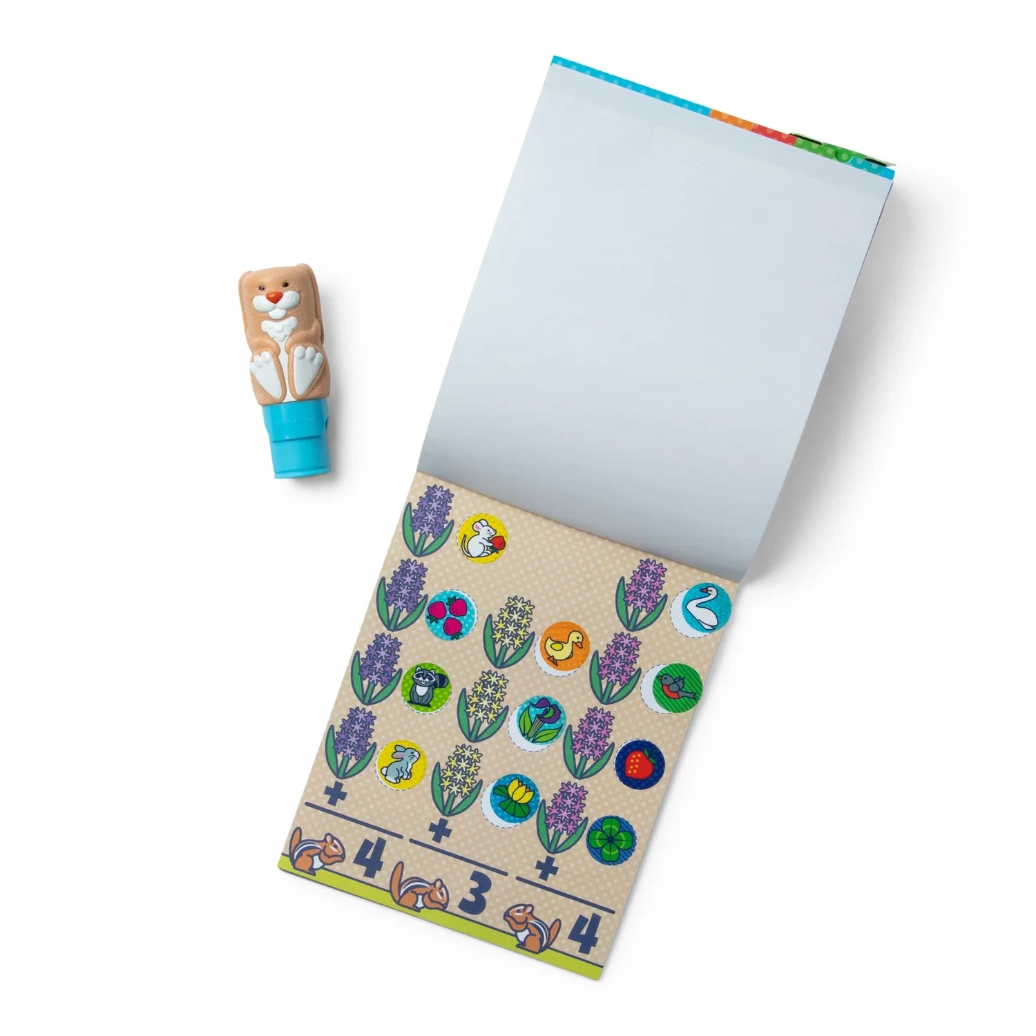 Melissa & Doug Sticker WOW! Activity Pad & Sticker Stamper (8 Titles) - Pupsik Singapore