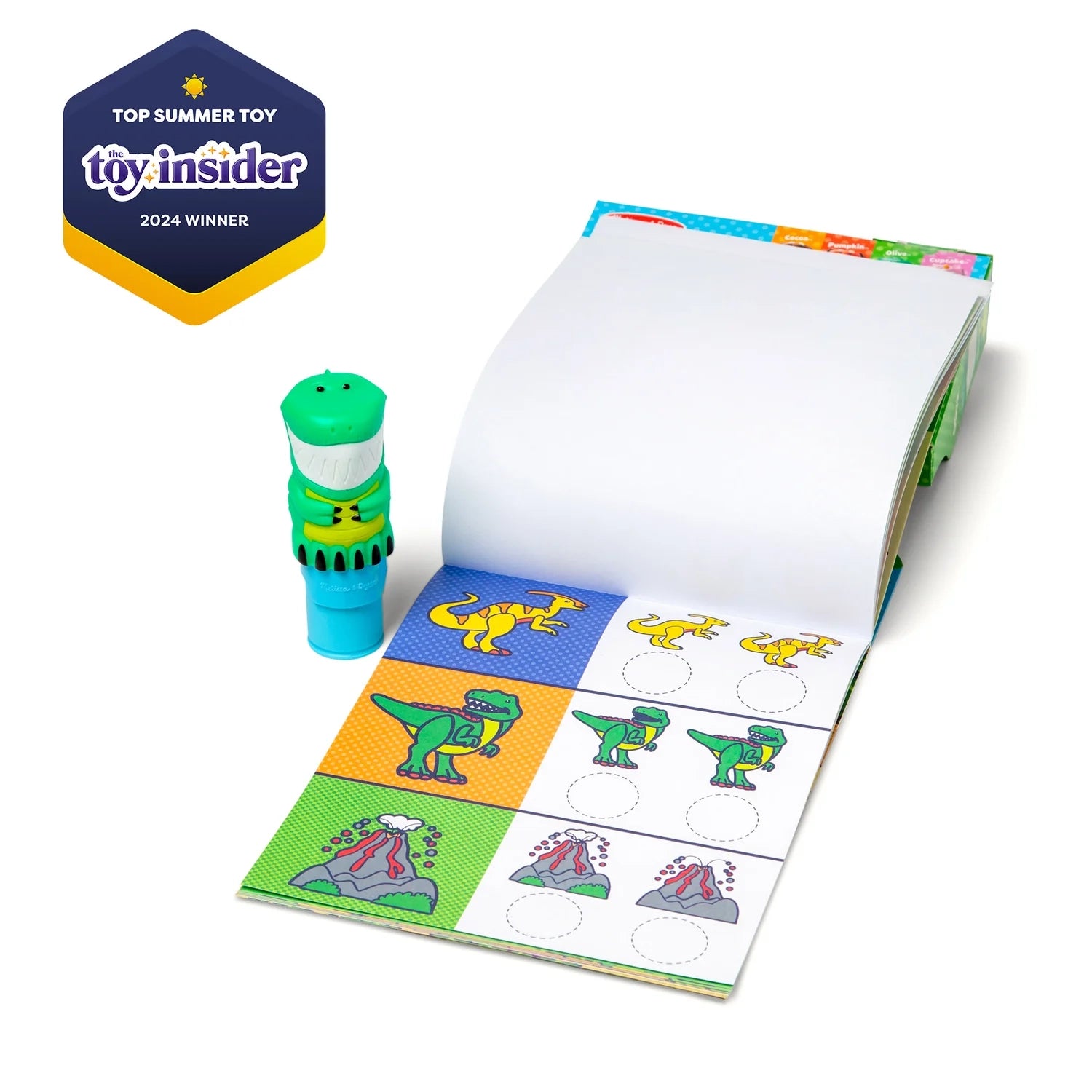 Melissa & Doug Sticker WOW! Activity Pad & Sticker Stamper (8 Titles) - Pupsik Singapore