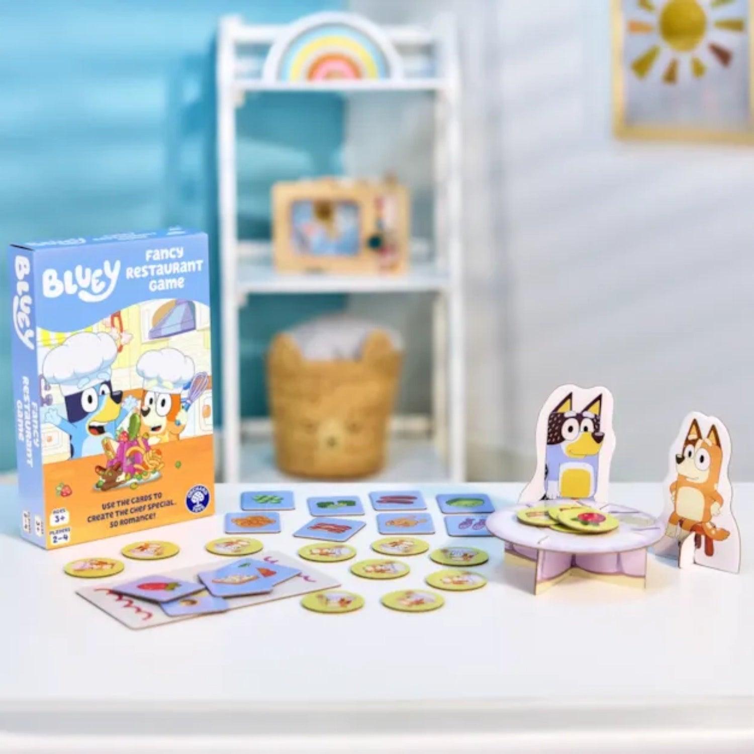 Orchard Toys Bluey Fancy Restaurant Game | 3Y+ - Pupsik Singapore