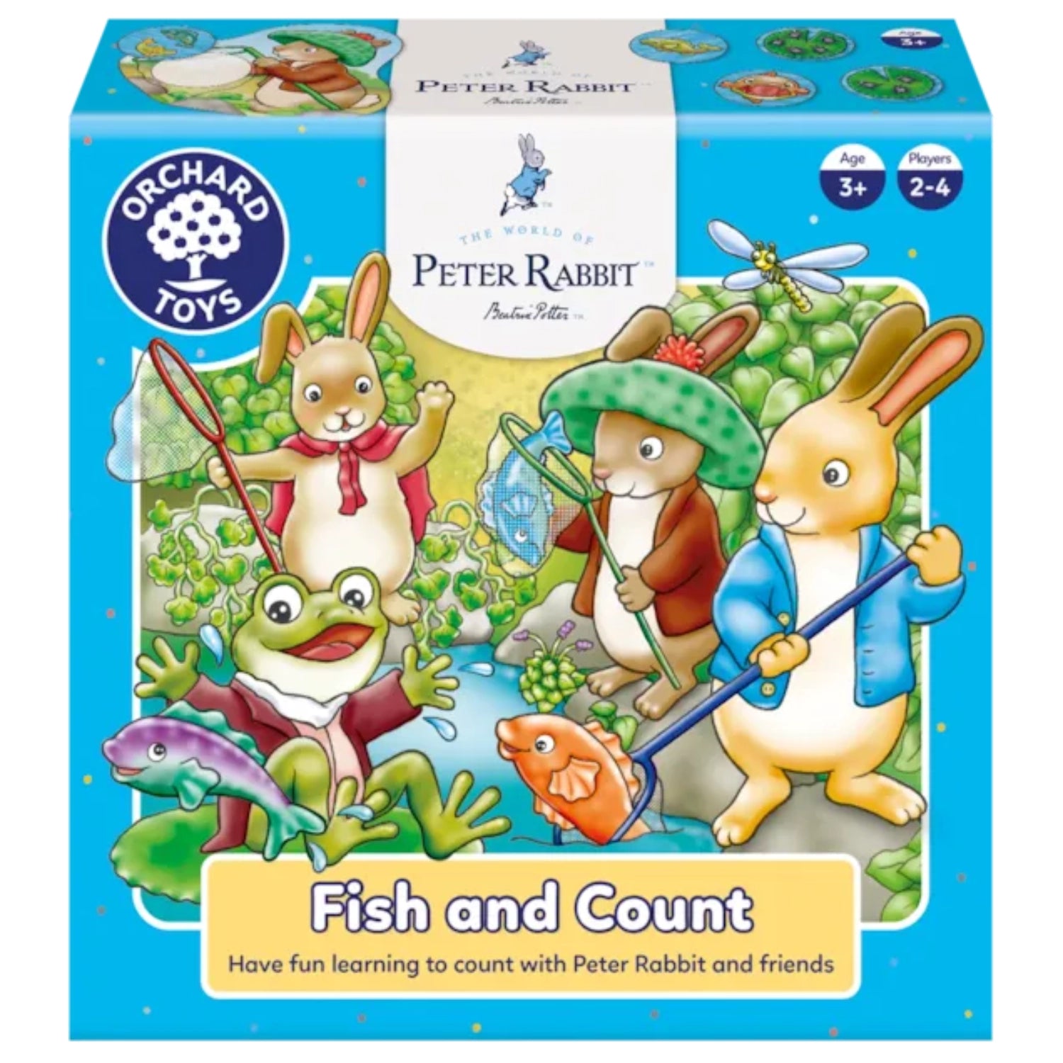 Orchard Toys Peter Rabbit Fish and Count Game | 3Y+ - Pupsik Singapore