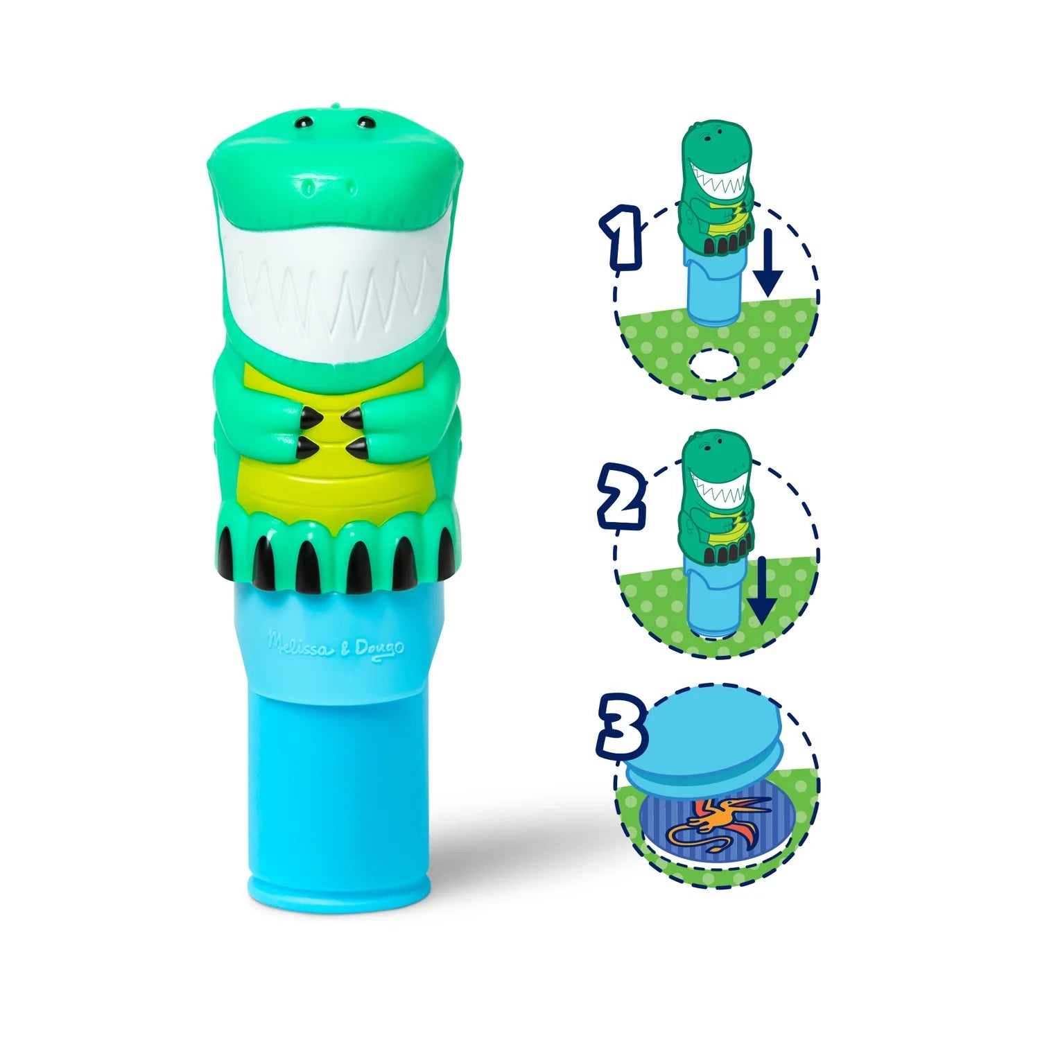 Melissa & Doug Sticker WOW! Activity Pad & Sticker Stamper (8 Titles) - Pupsik Singapore