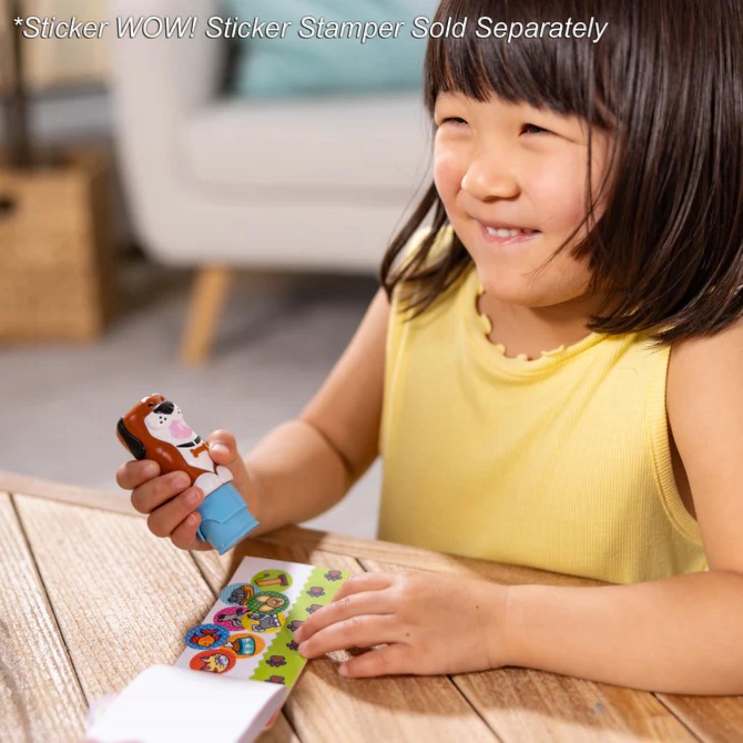 Melissa & Doug Refill Stickers for Stamper (4 Designs) - Pupsik Singapore