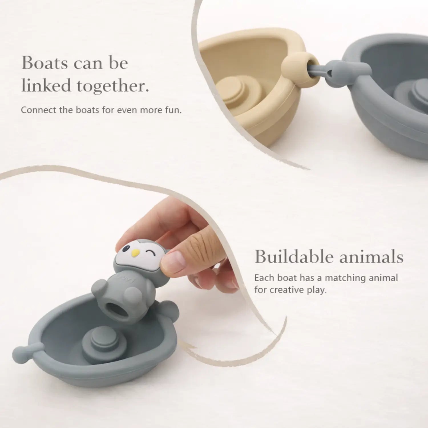 Biomom Little Float Pals Bath Toy (4 Types)