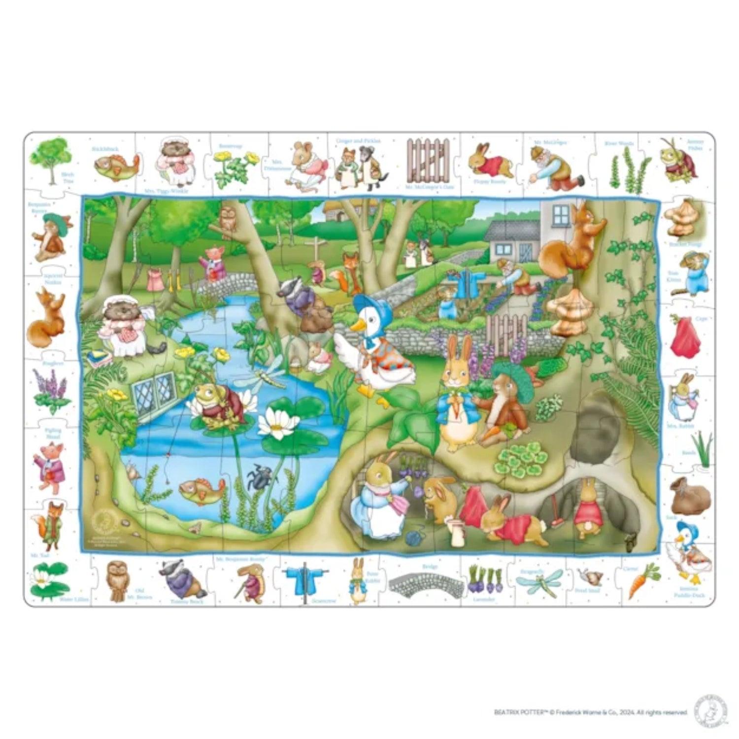 Orchard Toys Peter Rabbit The World of Peter Rabbit Jigsaw Puzzle | 4Y+ - Pupsik Singapore
