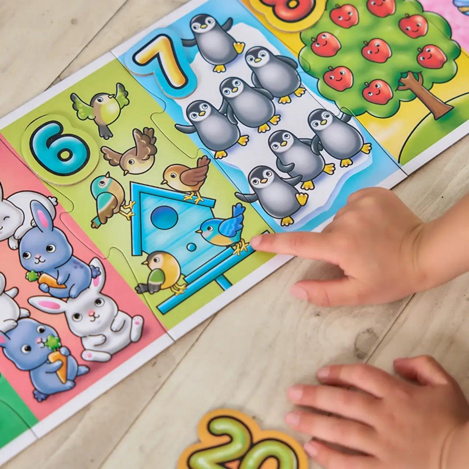 Orchard Toys Giant Numbers Jigsaw Puzzle | 3Y+ - Pupsik Singapore
