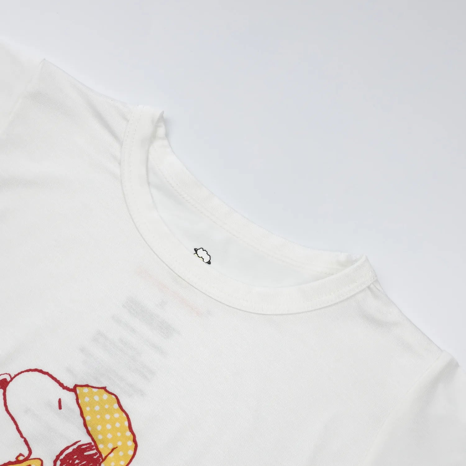 Baa Baa Sheepz Baby Long Sleeve Pyjama Set - Snoopy S20 White (4 Sizes) - Pupsik Singapore