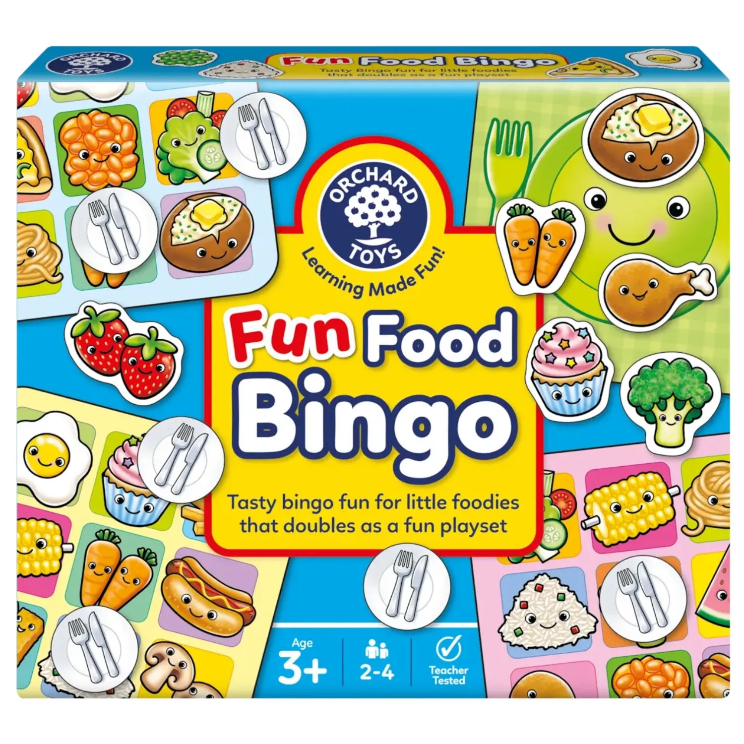 Orchard Toys Fun Food Bingo Game | 3Y+ - Pupsik Singapore