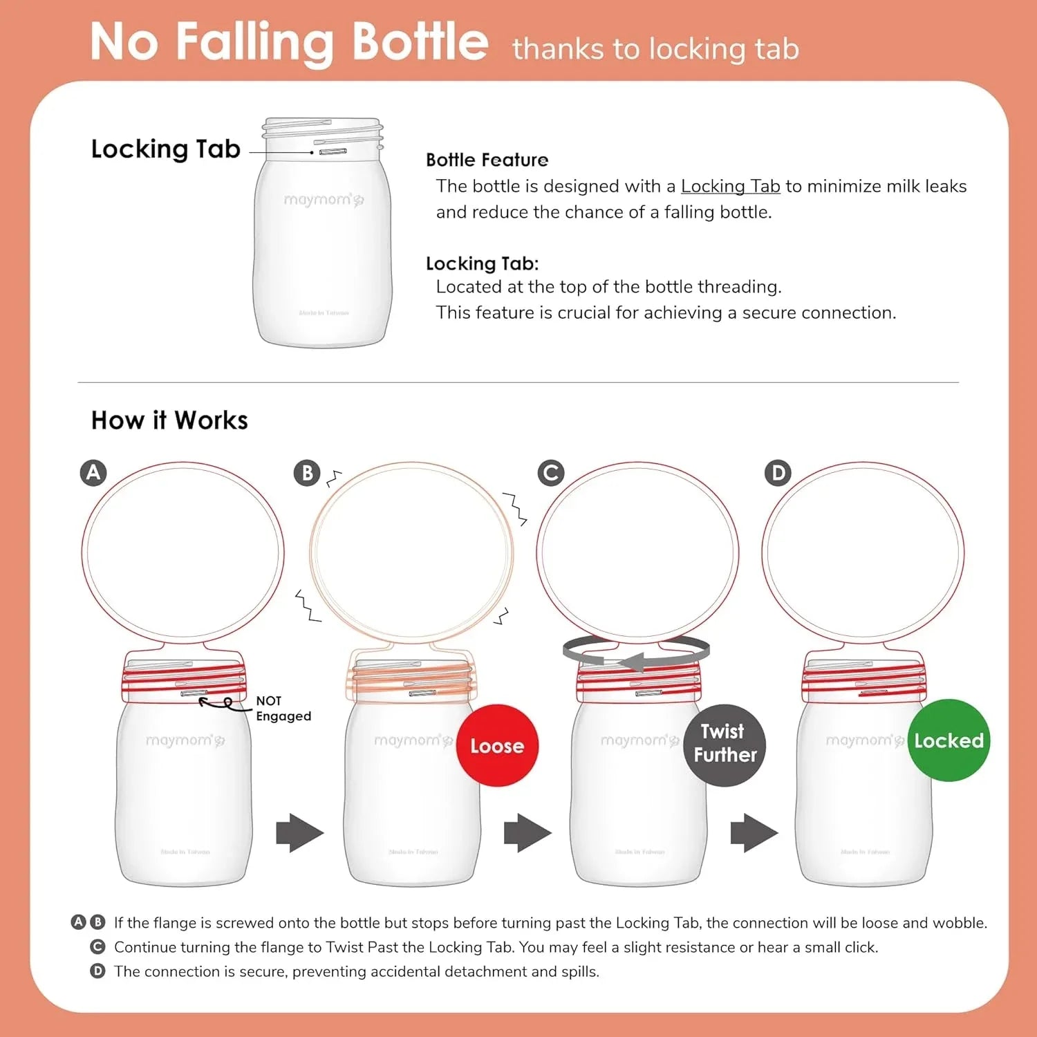 Maymom Wide-Neck Breastmilk Storage Bottles for Spectra 8pk, 160ml (3 Colors) - Pupsik Singapore