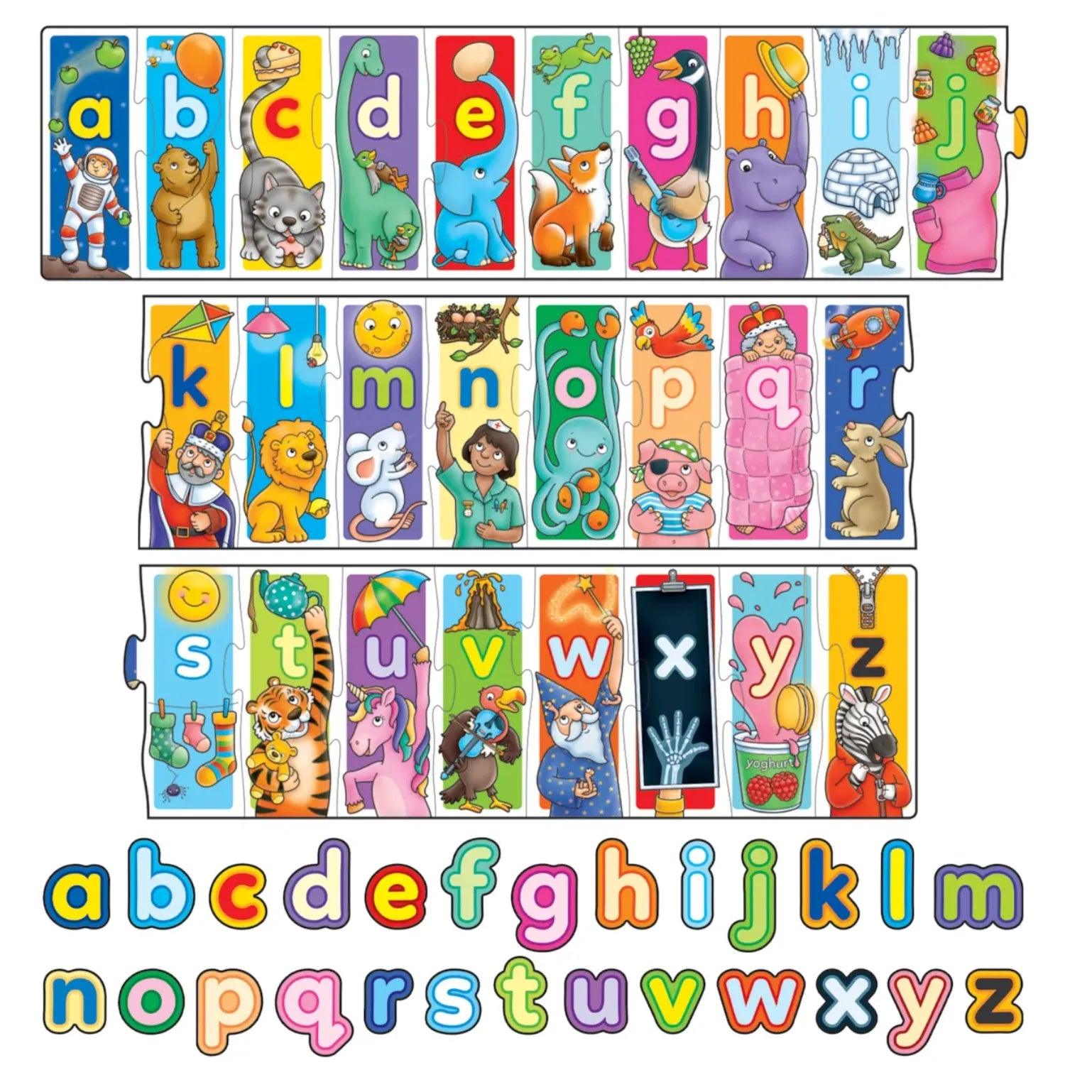 Orchard Toys Giant Alphabet Jigsaw Puzzle | 3Y+ - Pupsik Singapore