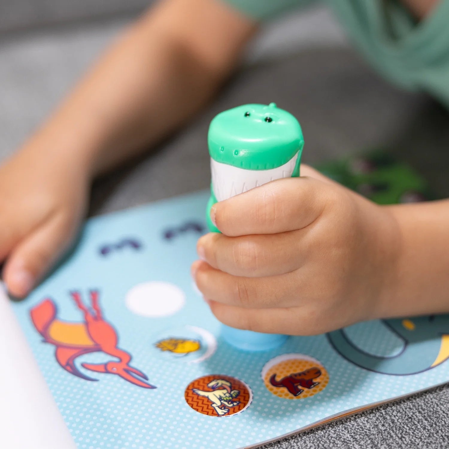 Melissa & Doug Sticker WOW! Activity Pad & Sticker Stamper (8 Titles) - Pupsik Singapore