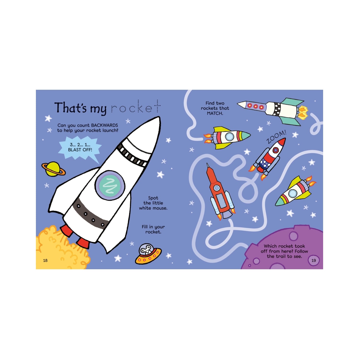 Usborne That's Not My... Series Activity Books (3 Titles) - Pupsik Singapore