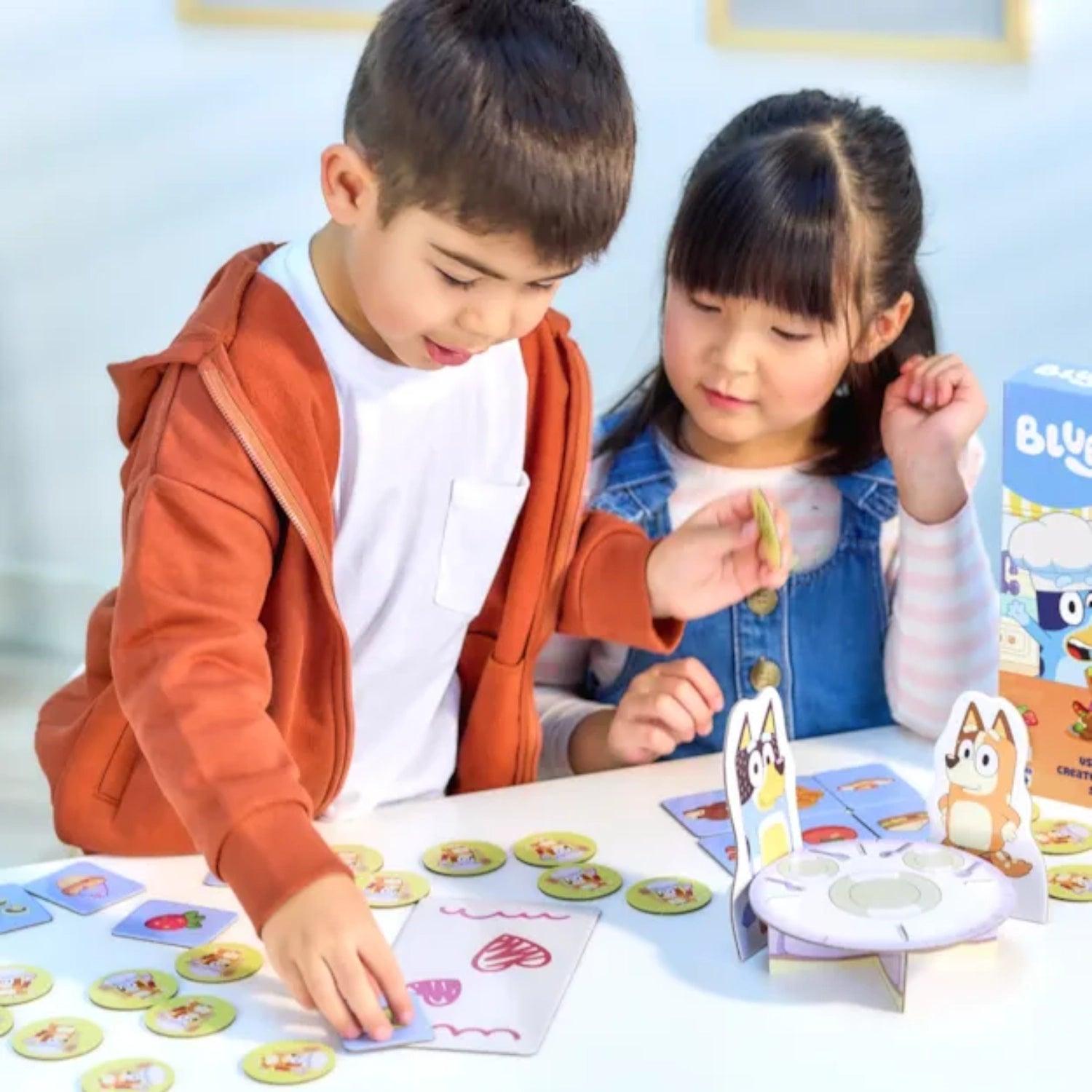 Orchard Toys Bluey Fancy Restaurant Game | 3Y+ - Pupsik Singapore