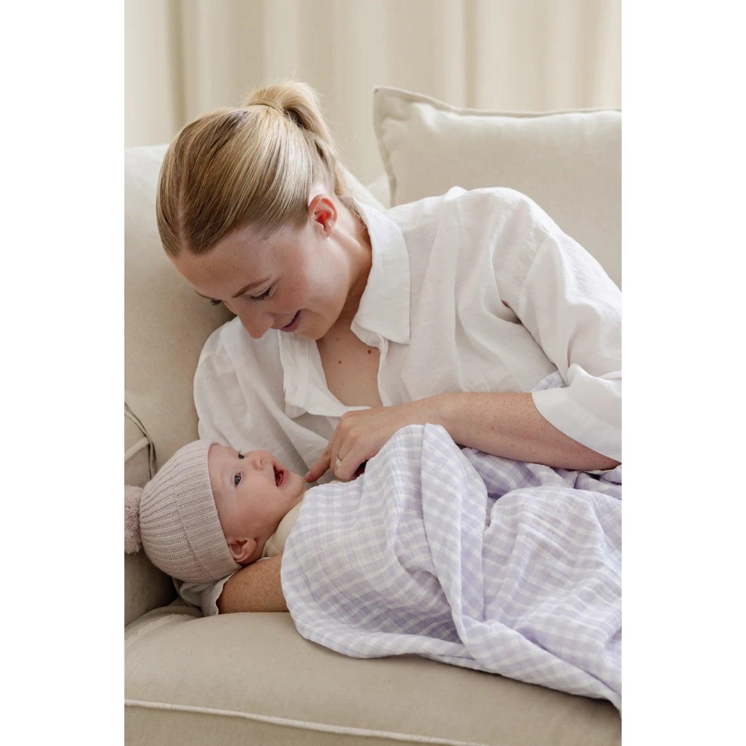 Soft Spot Soft Swaddle Wrap (22 Colours) - Pupsik Singapore