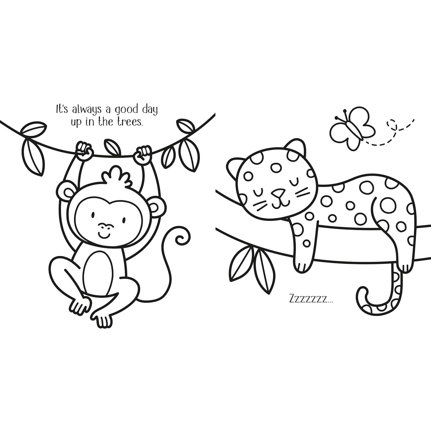 Usborne My BIG Happy Colouring Book - Pupsik Singapore