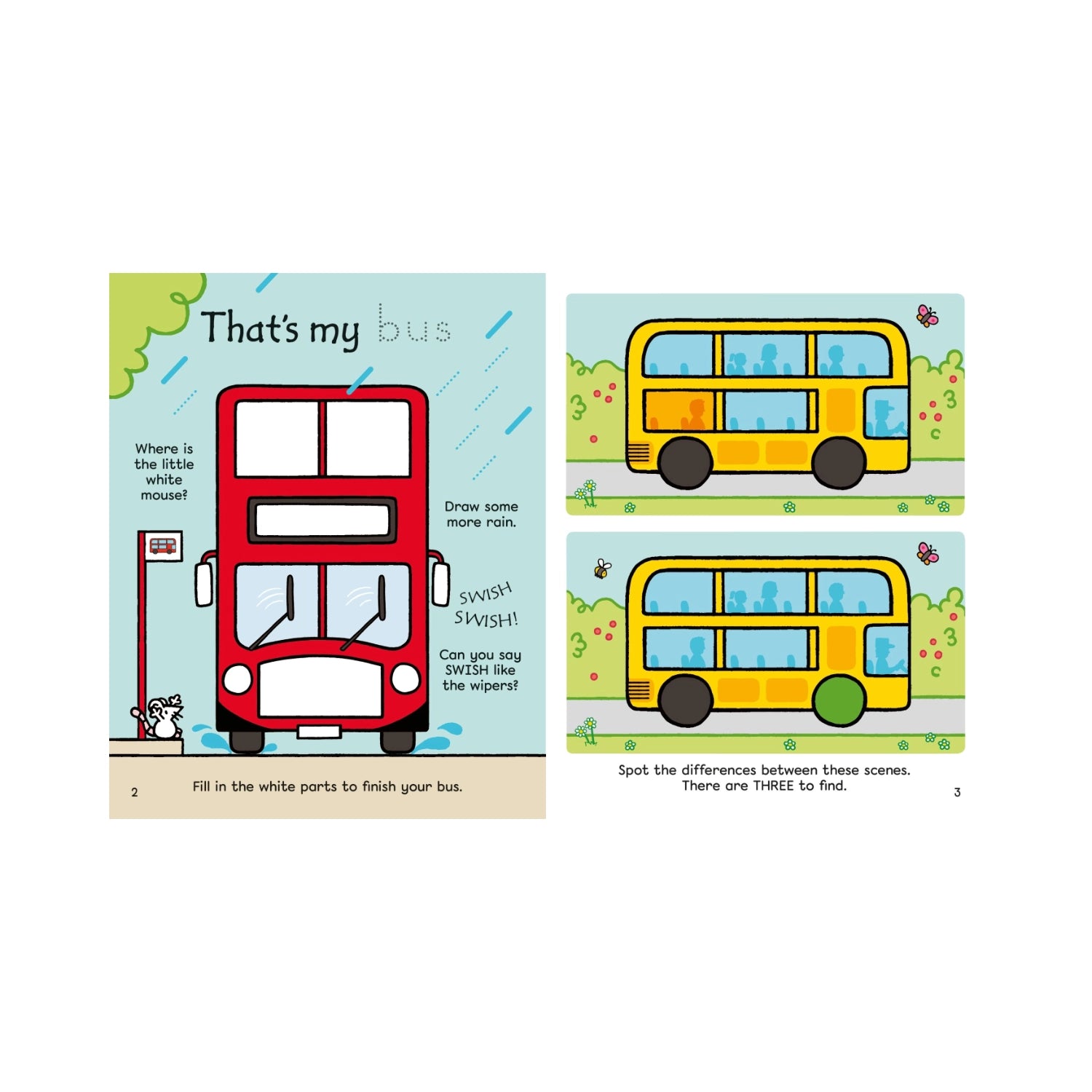 Usborne That's Not My... Series Activity Books (3 Titles) - Pupsik Singapore