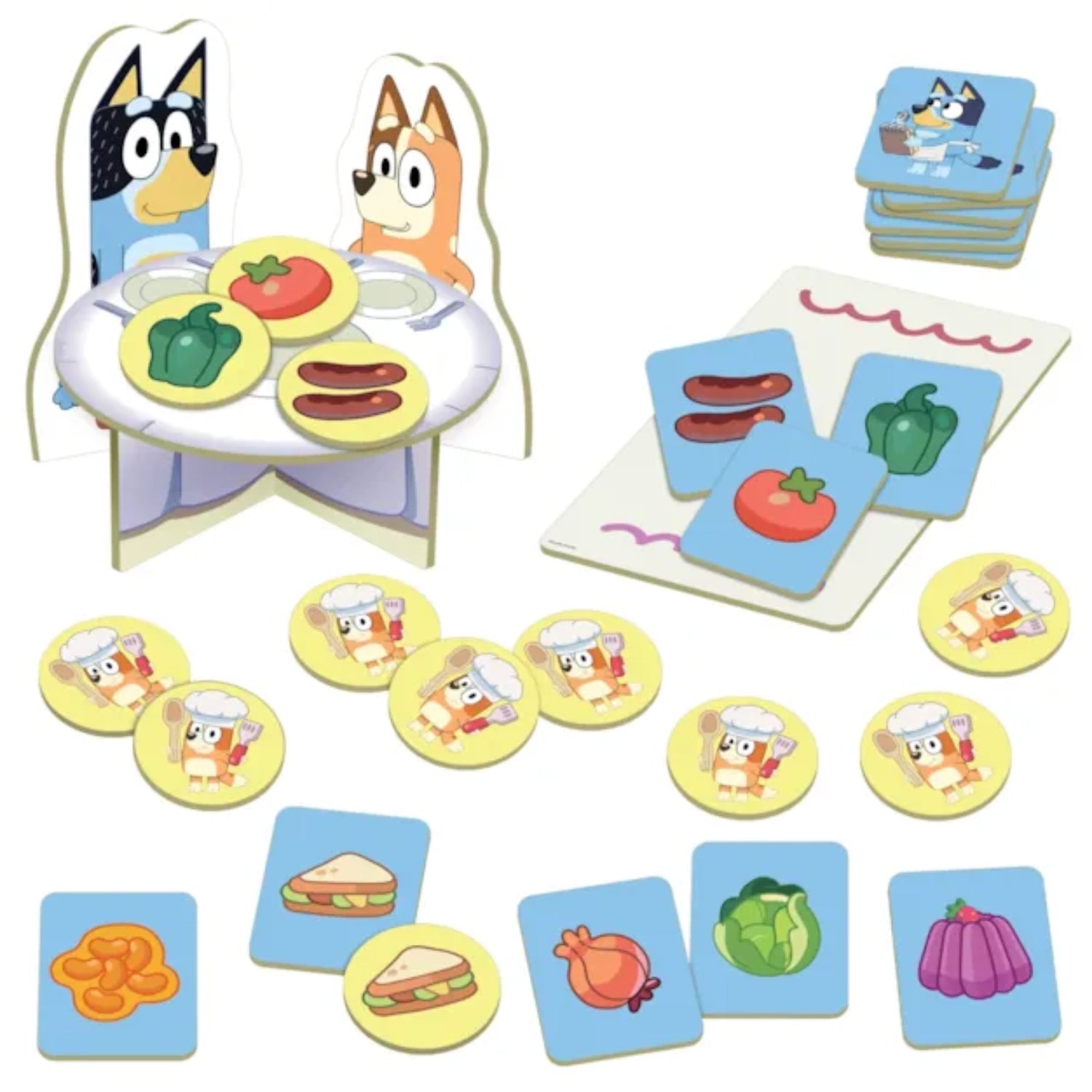 Orchard Toys Bluey Fancy Restaurant Game | 3Y+ - Pupsik Singapore