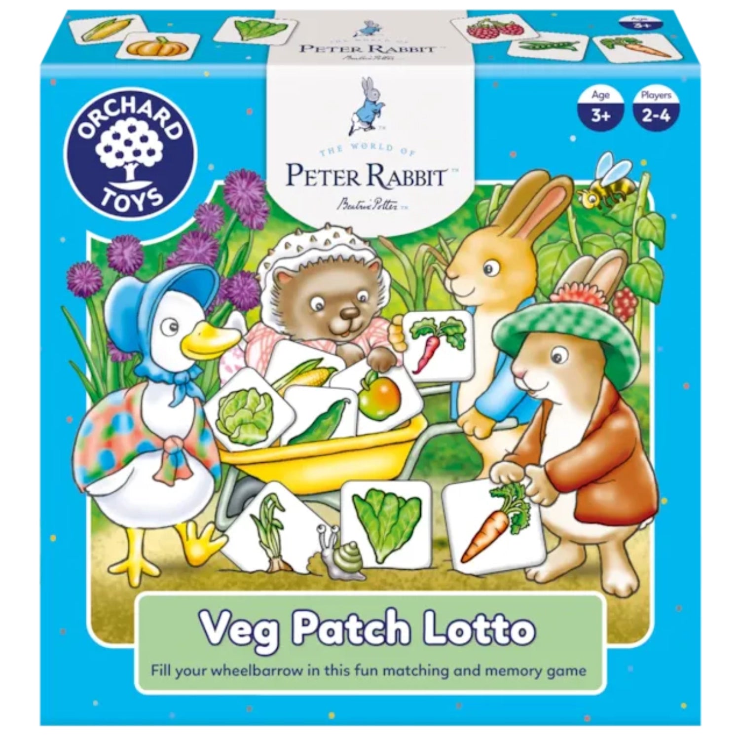 Orchard Toys Peter Rabbit Veg Patch Lotto Game | 3Y+ - Pupsik Singapore