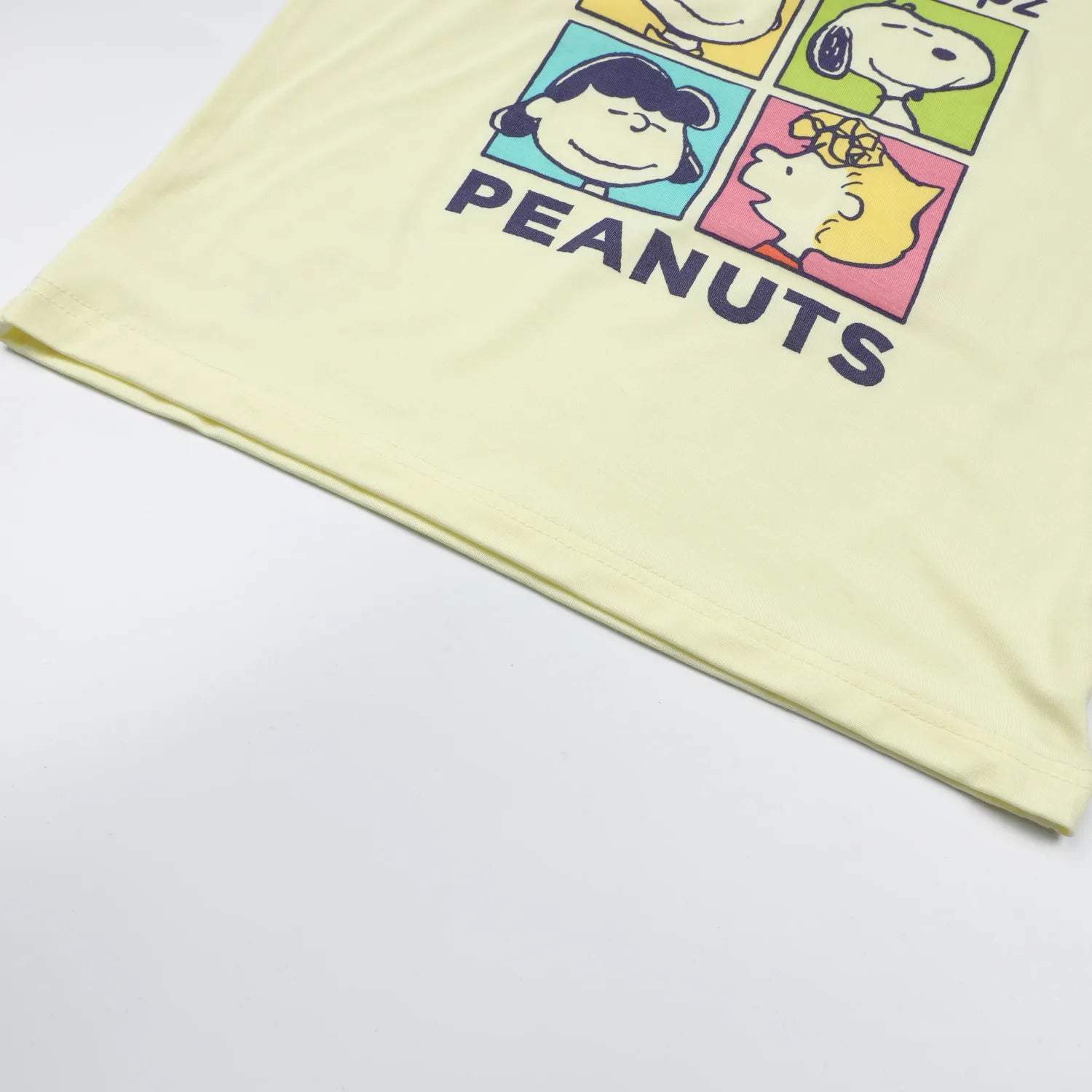 Baa Baa Sheepz Short Sleeve T-Shirt & Shorts - Snoopy S24 Peanuts Yellow & Purple (4 Sizes) - Pupsik Singapore