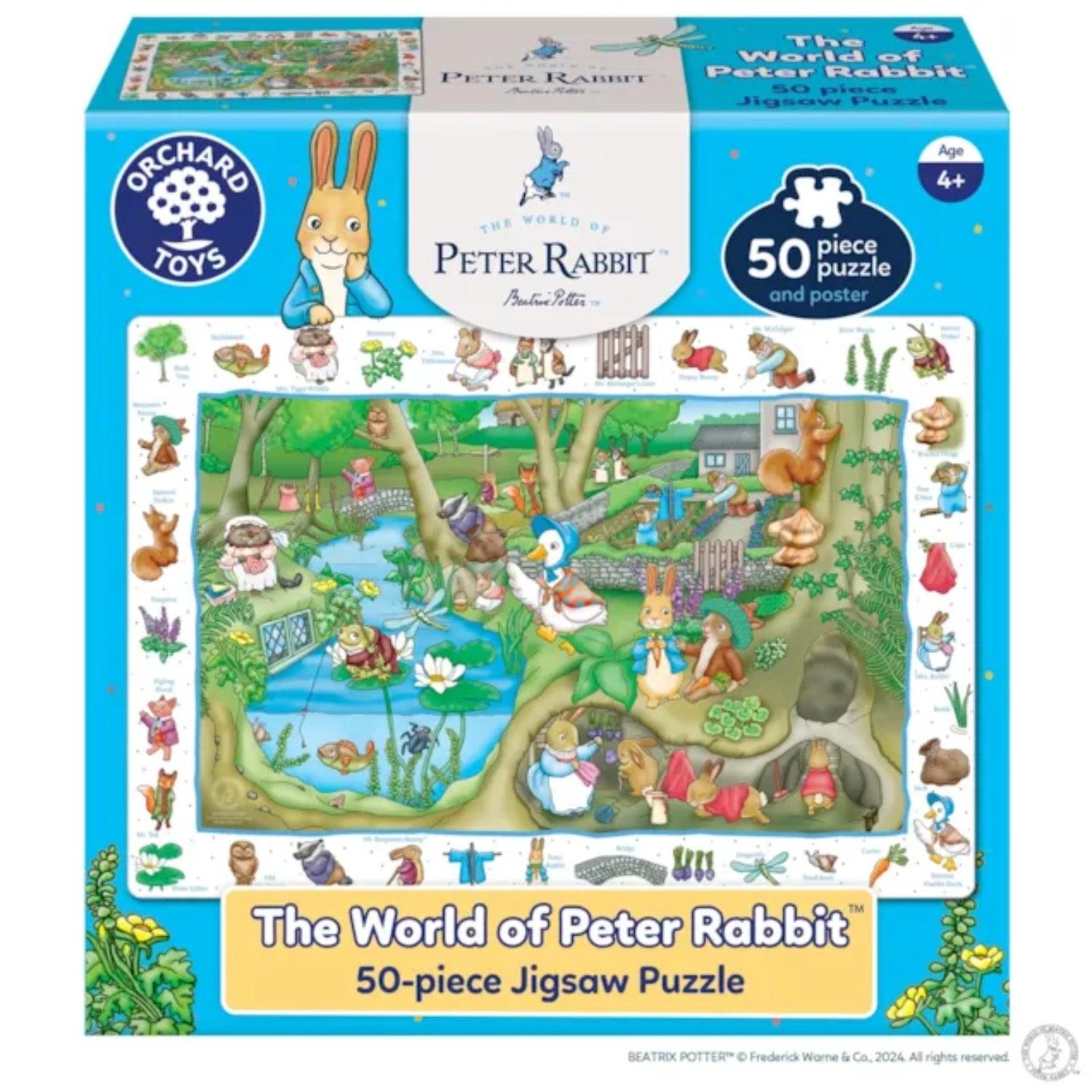 Orchard Toys Peter Rabbit The World of Peter Rabbit Jigsaw Puzzle | 4Y+ - Pupsik Singapore
