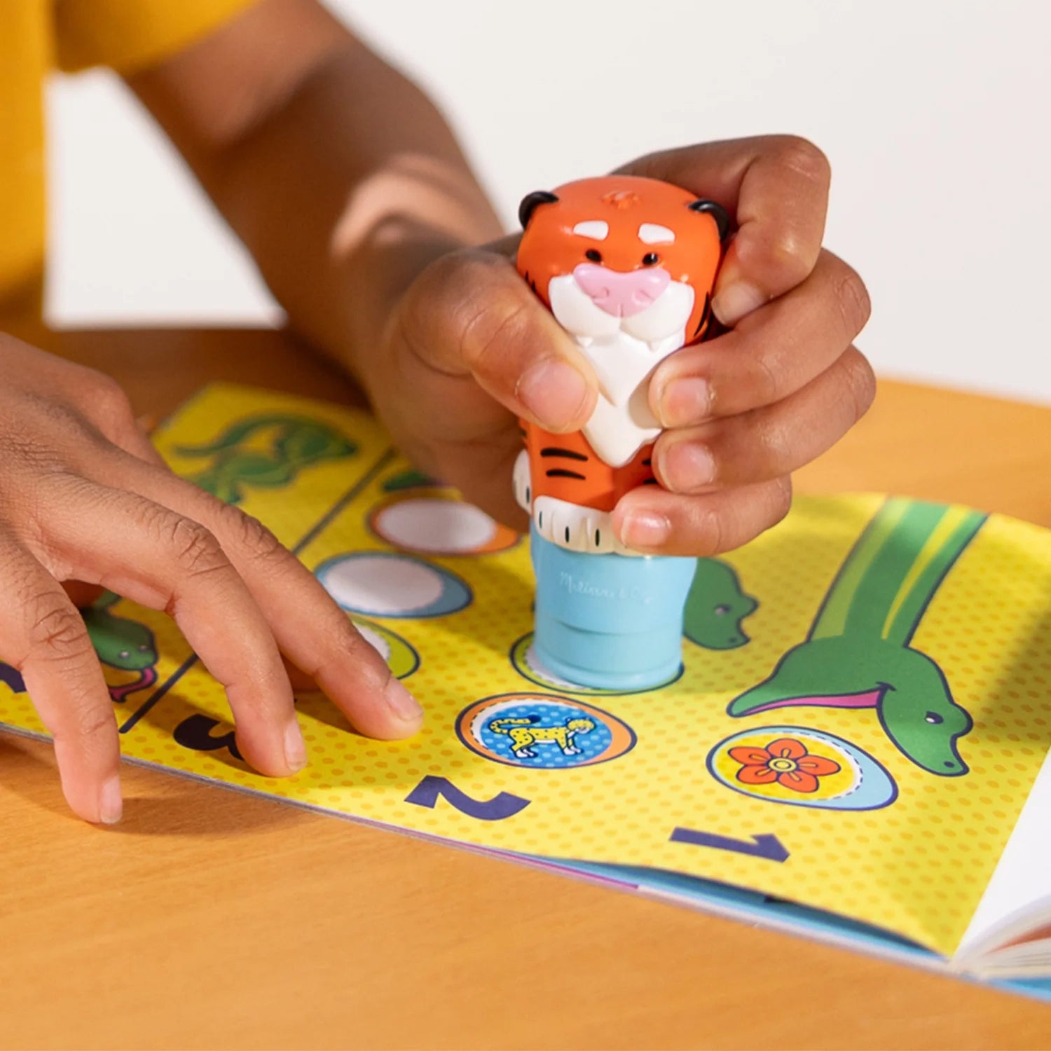 Melissa & Doug Sticker WOW! Activity Pad & Sticker Stamper (8 Titles) - Pupsik Singapore