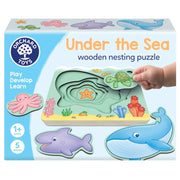 Orchard Toys Under The Sea Wooden Nesting Puzzle | 1Y+ - Pupsik Singapore