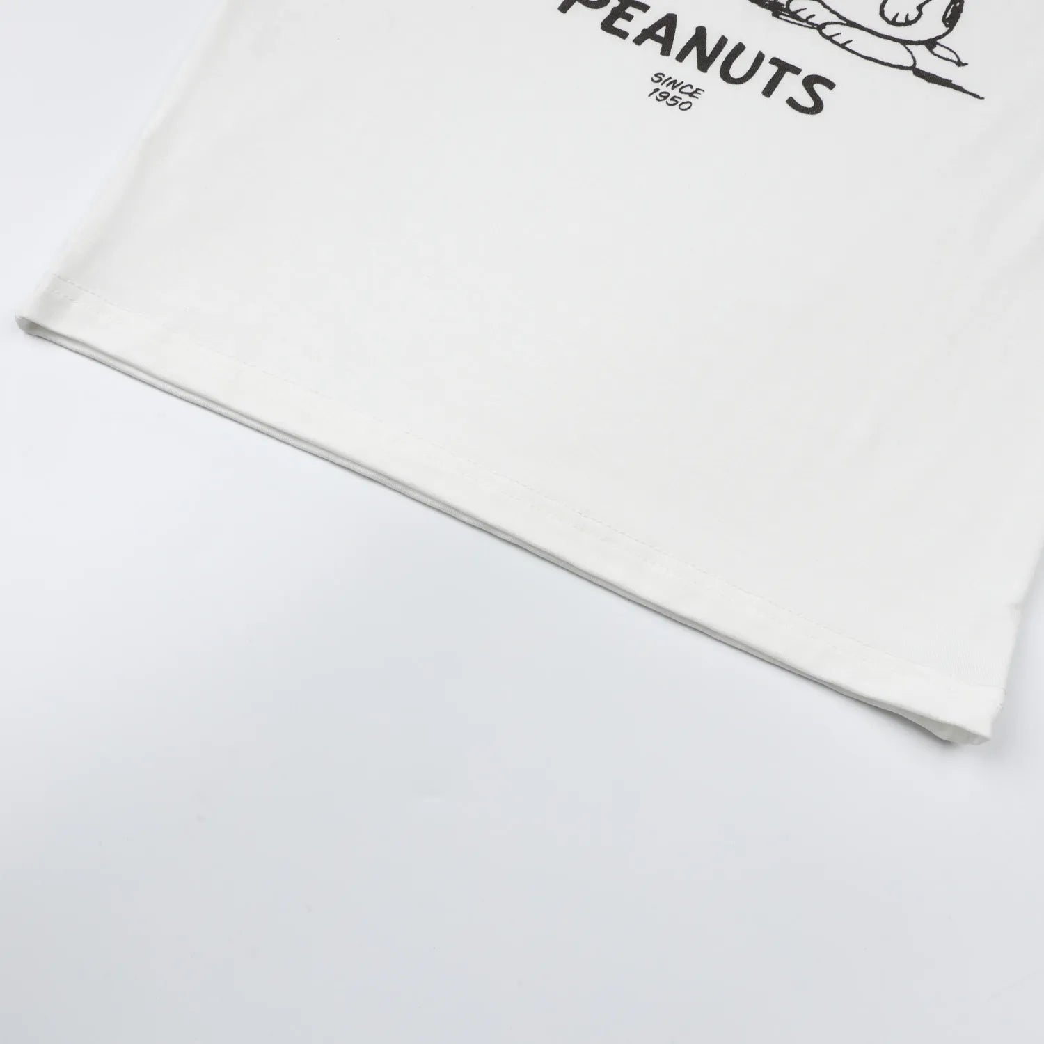 Baa Baa Sheepz Short Sleeve T-Shirt & Shorts - Snoopy S29 White (4 Sizes) - Pupsik Singapore