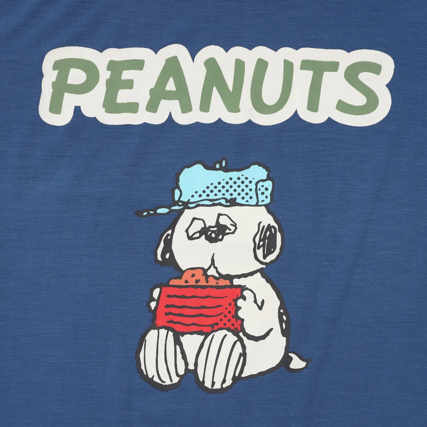 Baa Baa Sheepz Short Sleeve T-Shirt & Shorts - Snoopy S30 Blue (4 Sizes) - Pupsik Singapore