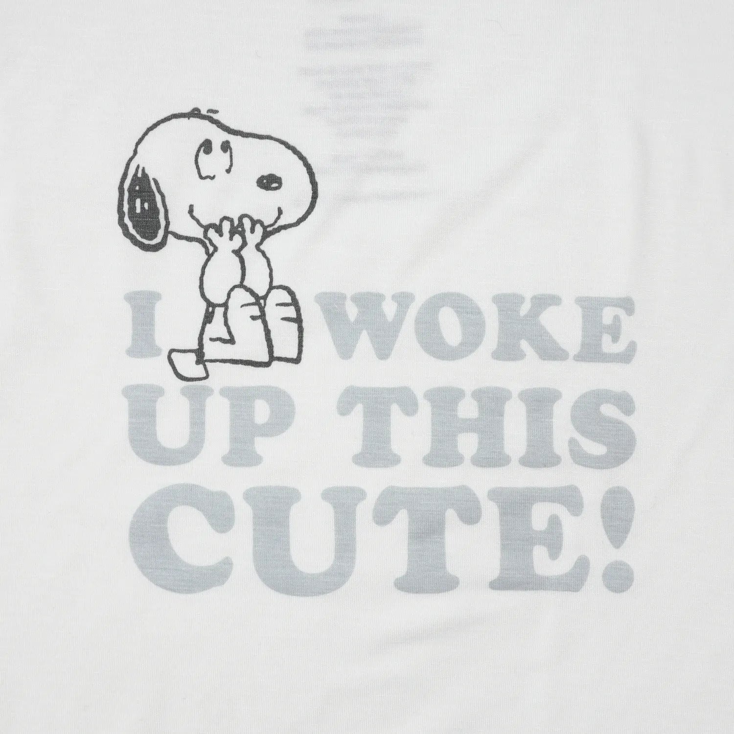 Baa Baa Sheepz Baby Long Sleeve Pyjama Set - Snoopy S18 White (4 Sizes) - Pupsik Singapore