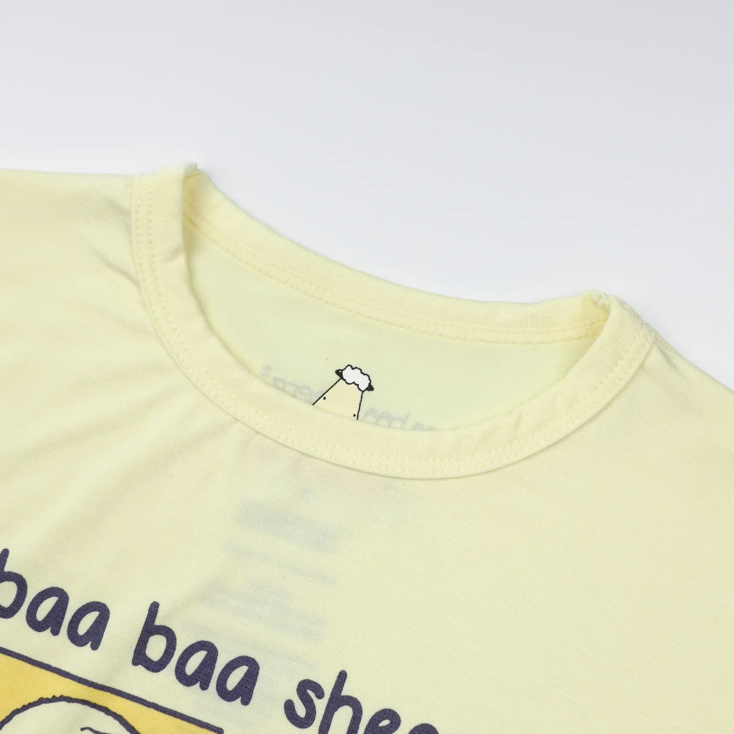 Baa Baa Sheepz Short Sleeve T-Shirt & Shorts - Snoopy S24 Peanuts Yellow & Purple (4 Sizes) - Pupsik Singapore
