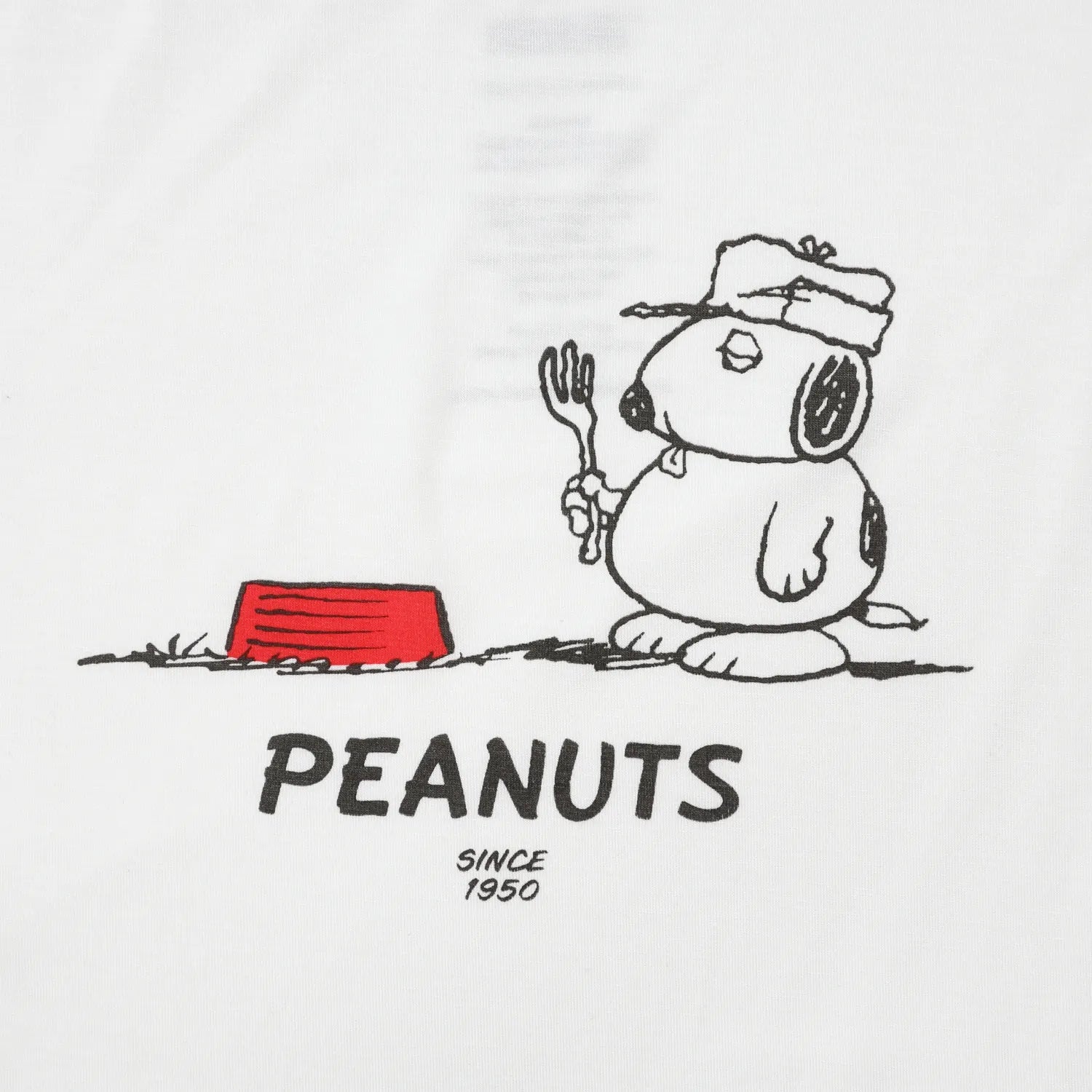 Baa Baa Sheepz Short Sleeve T-Shirt & Shorts - Snoopy S29 White (4 Sizes) - Pupsik Singapore