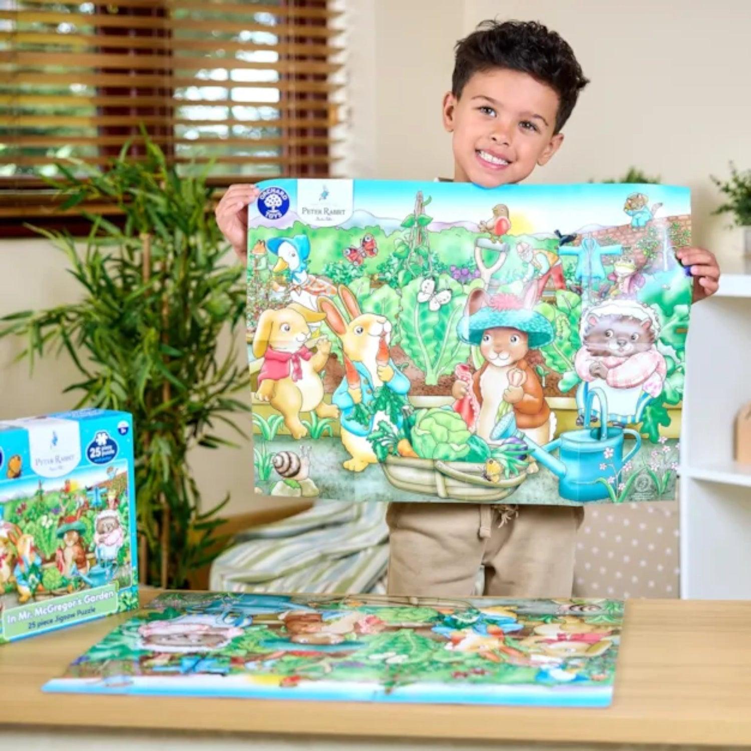 Orchard Toys Peter Rabbit In Mr. McGregor's Garden Jigsaw Puzzle | 3Y+ - Pupsik Singapore