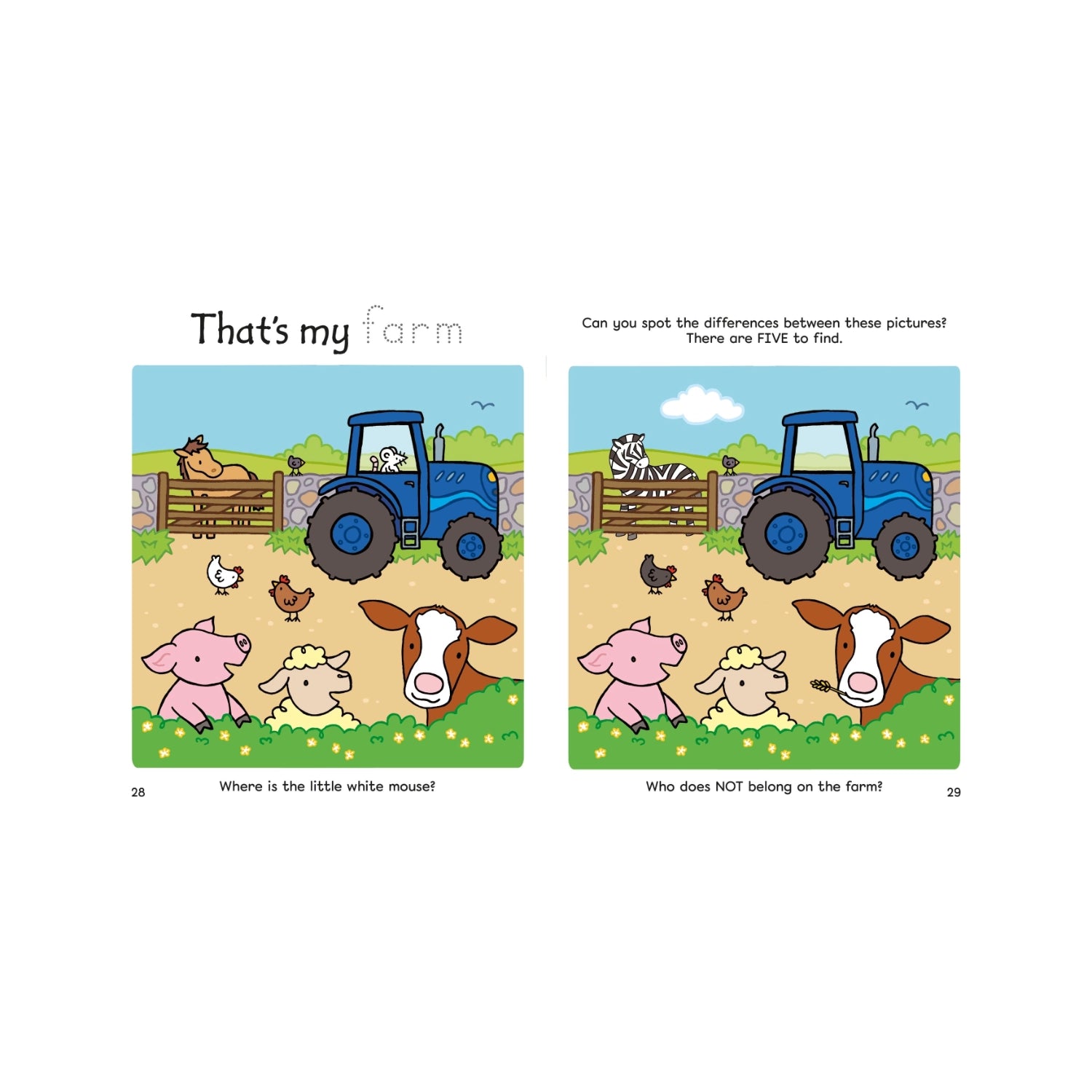 Usborne That's Not My... Series Activity Books (3 Titles) - Pupsik Singapore