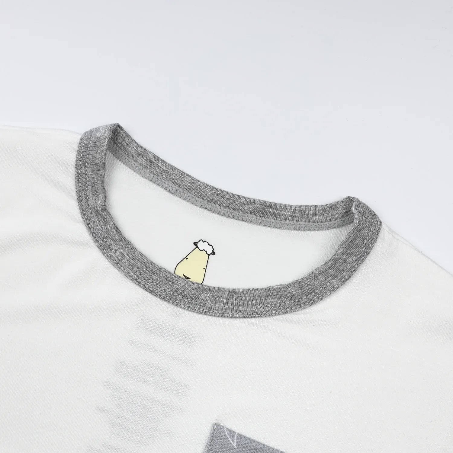Baa Baa Sheepz Short Sleeve T-Shirt & Shorts - Snoopy S27 Grey (4 Sizes) - Pupsik Singapore