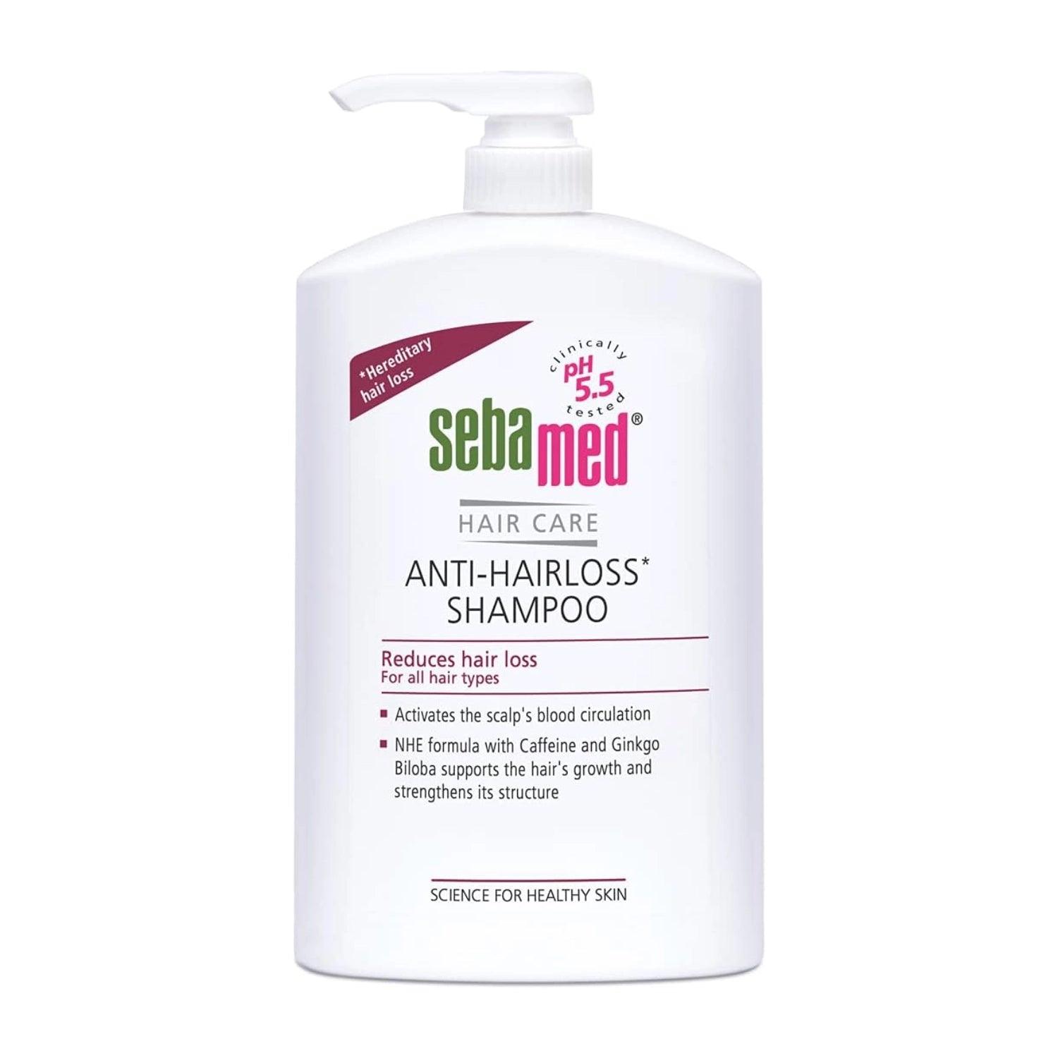 Sebamed Anti-Hairloss Shampoo, 200ml (2 Sizes) - Pupsik Singapore