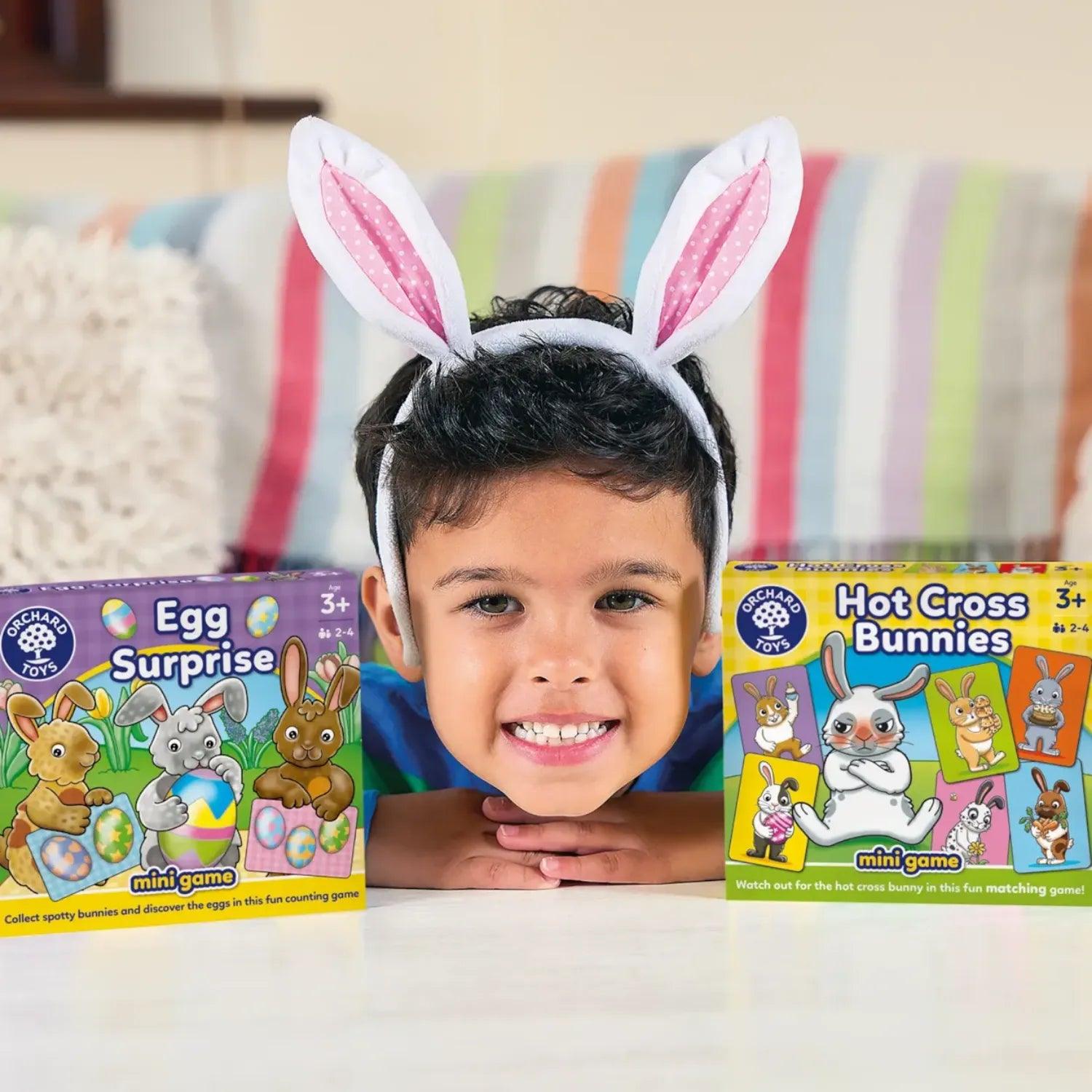 Orchard Toys Hot Cross Bunnies Mini Game | 3Y+ - Pupsik Singapore