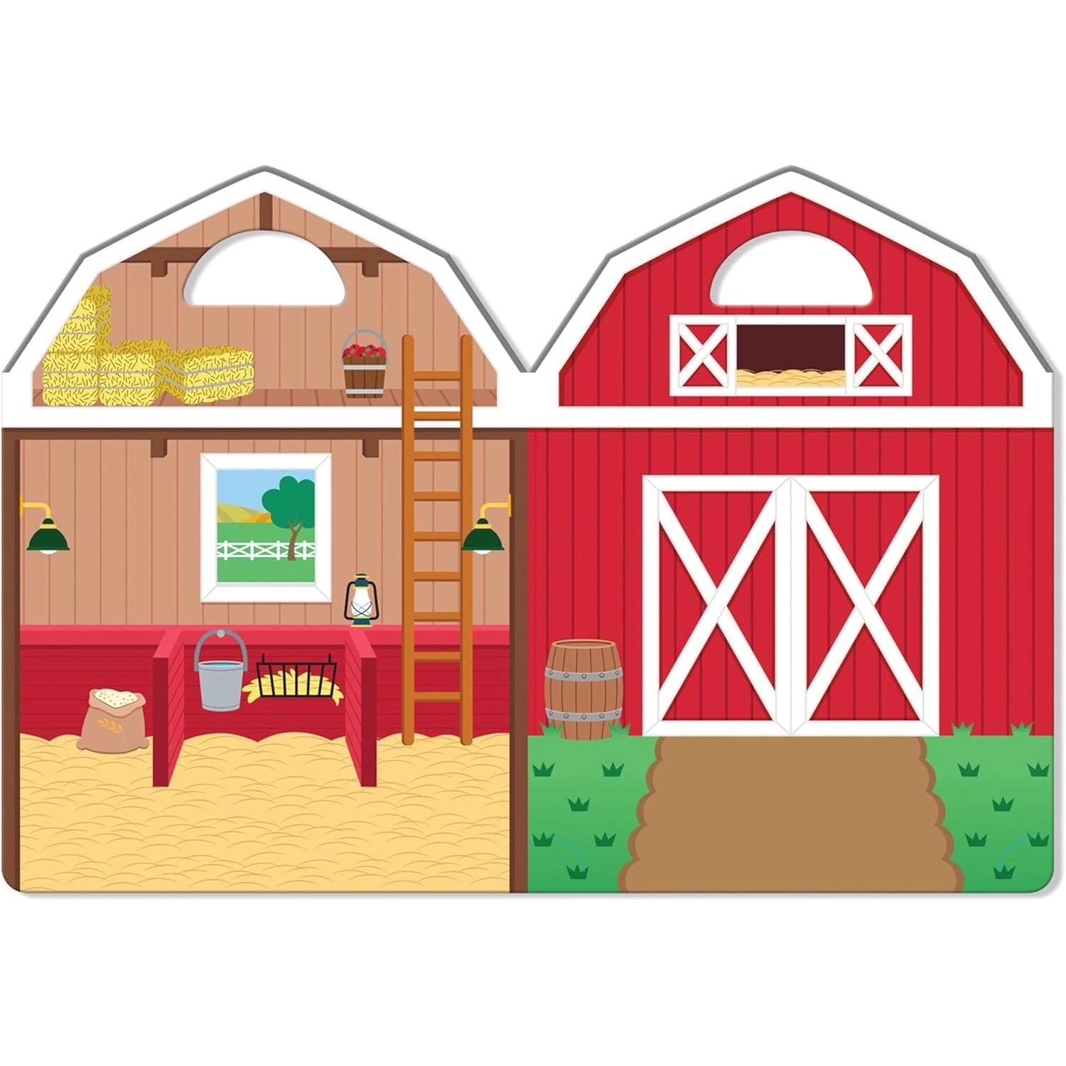 Melissa & Doug Reusable Puffy Stickers Play Set (6 Designs) - Pupsik Singapore