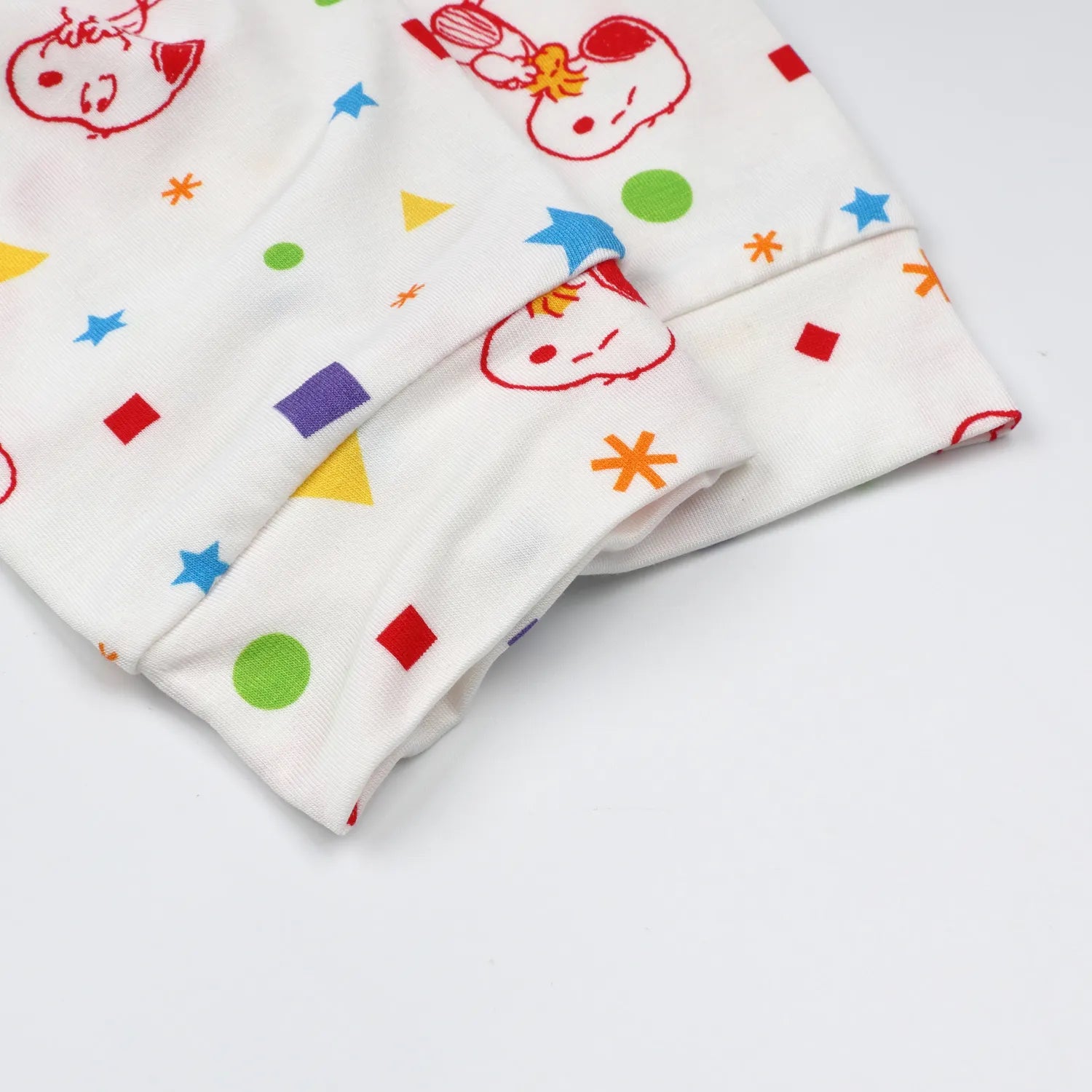 Baa Baa Sheepz Baby Long Sleeve Pyjama Set - Snoopy S20 White (4 Sizes) - Pupsik Singapore