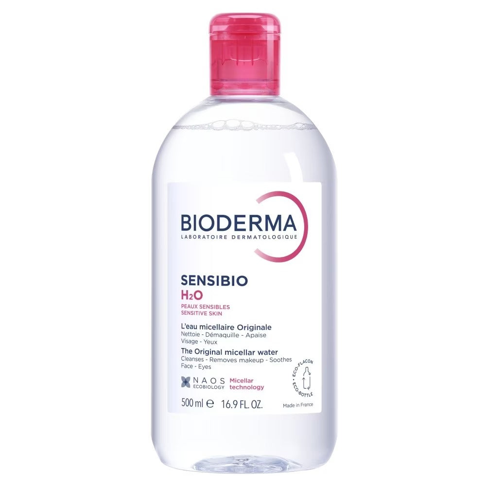 Bioderma Sensibio H2O Make-up Removing Micellar Solution, 100/500ml