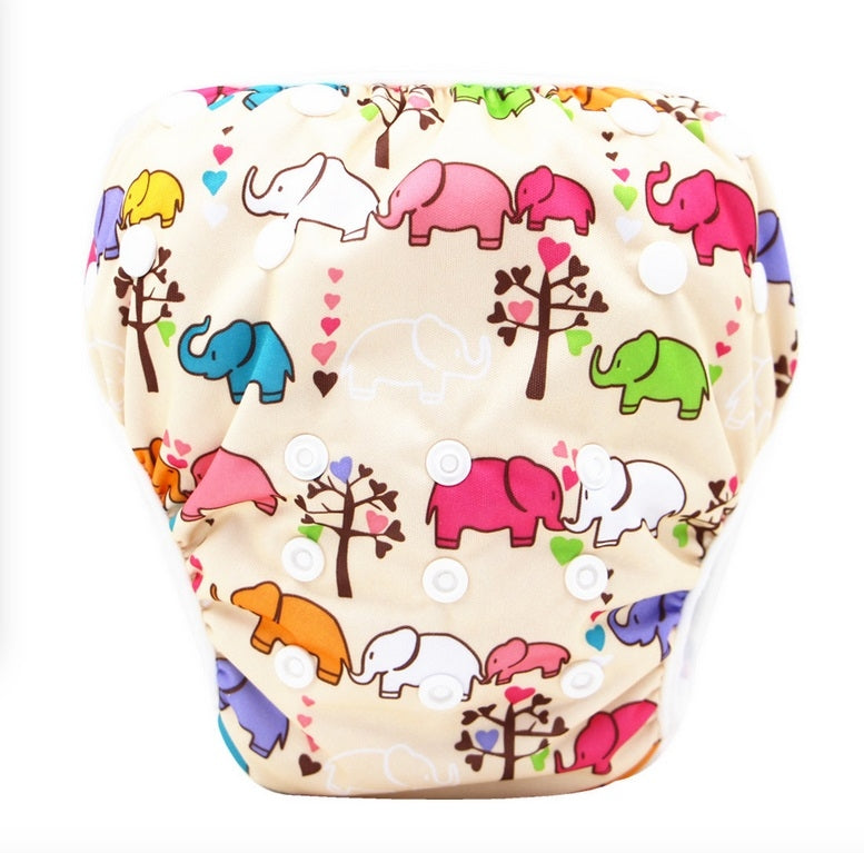 Pupsik Adjustable Snap Swim Diaper (35 Designs)