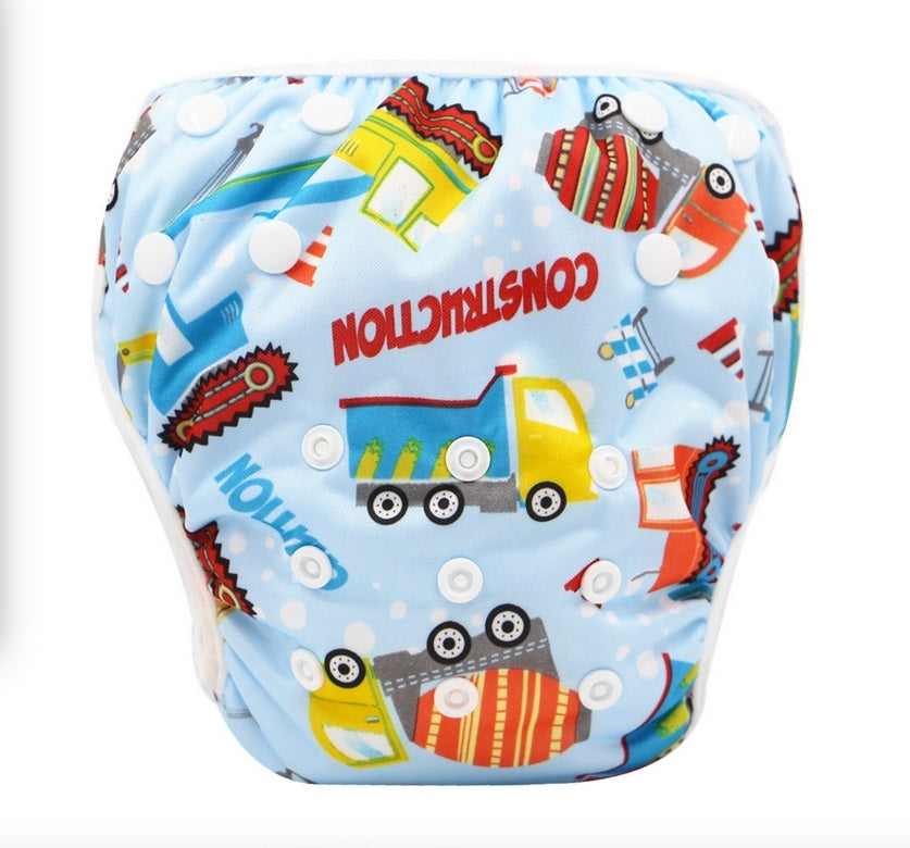 Pupsik Adjustable Snap Swim Diaper (35 Designs)