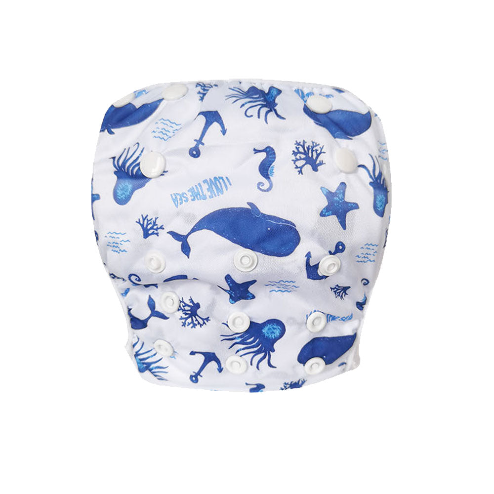 Pupsik Adjustable Snap Swim Diaper (35 Designs) - Pupsik Singapore
