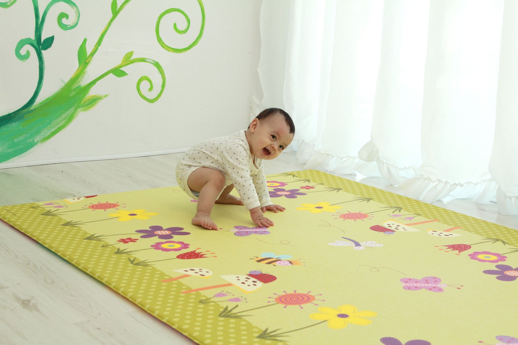 Dwinguler Playmat - Garden Delight Green (M15)