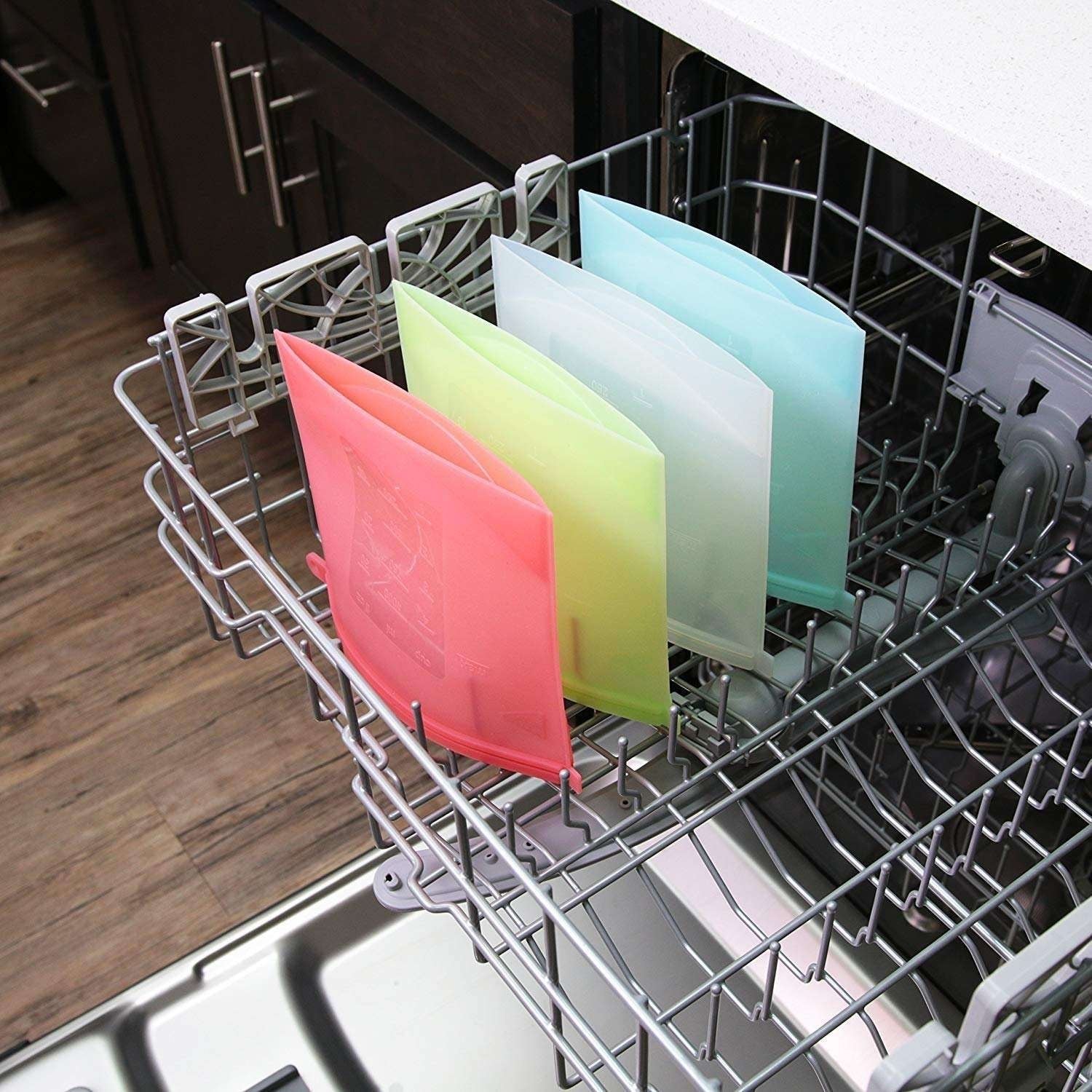 Biomom Leakproof Silicone Food Storage Bag - Clear (3 Sizes)