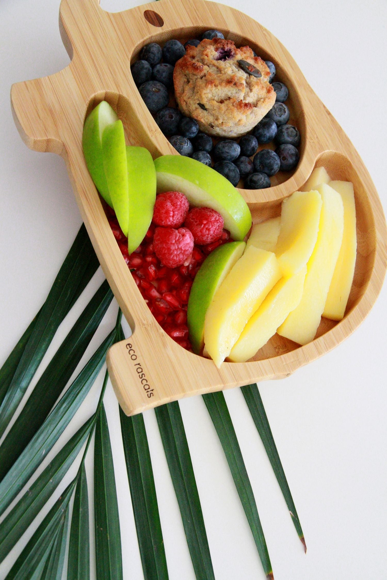 Eco Rascals Elephant Bamboo Suction Plate