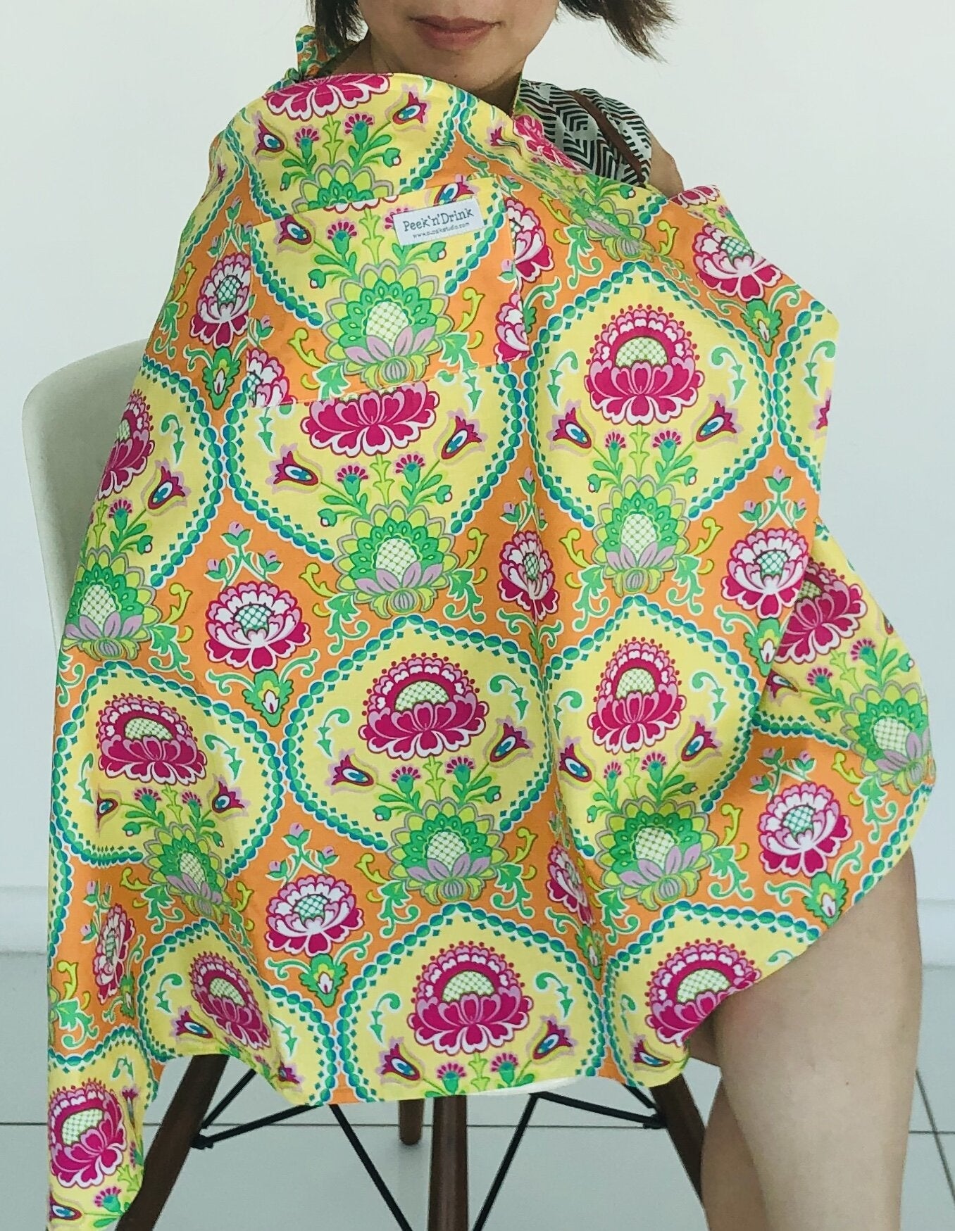 Peek 'n' Drink Nursing Covers (6 Designs) - Pupsik Singapore