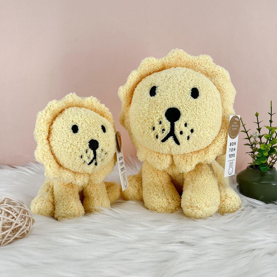 Miffy Lion Terry Toy Plush, Light Yellow - 17cm