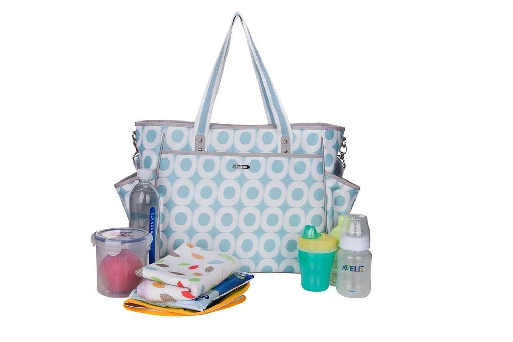 Bellotte Bliss Tote Diaper Bag - Sky