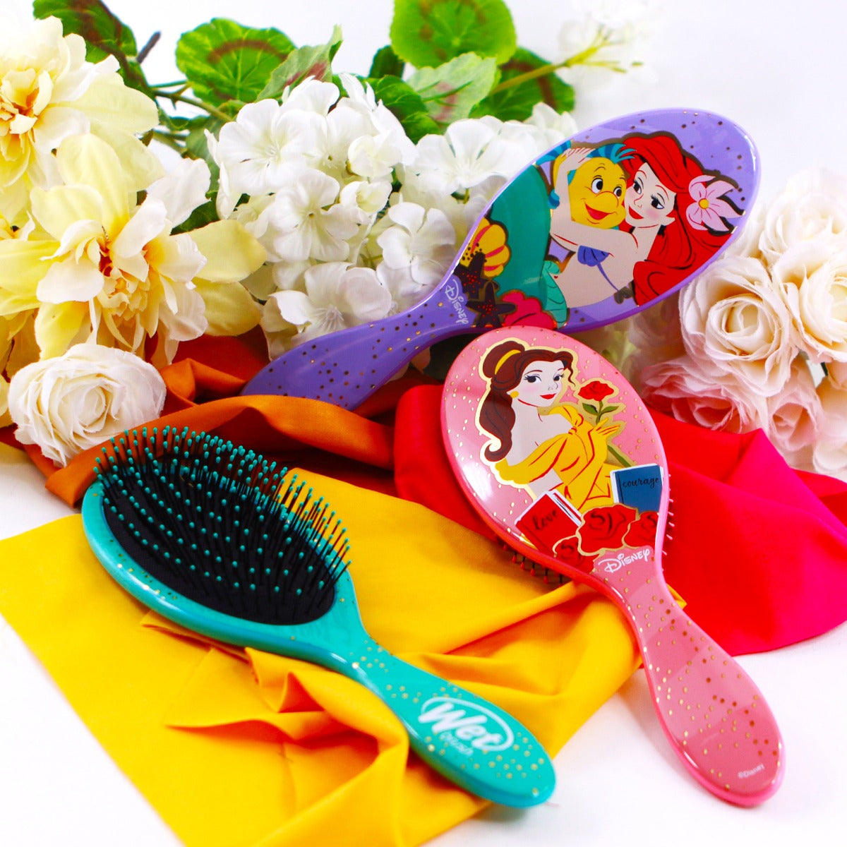Wet Brush Detangler Brush Disney Princess Celebration (3 Designs)