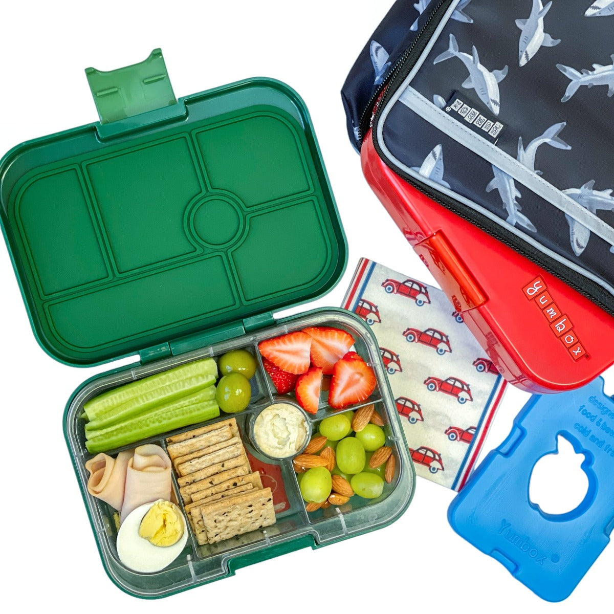 Yumbox Original 6-compartment Lunch Box (12 Designs) - Pupsik Singapore
